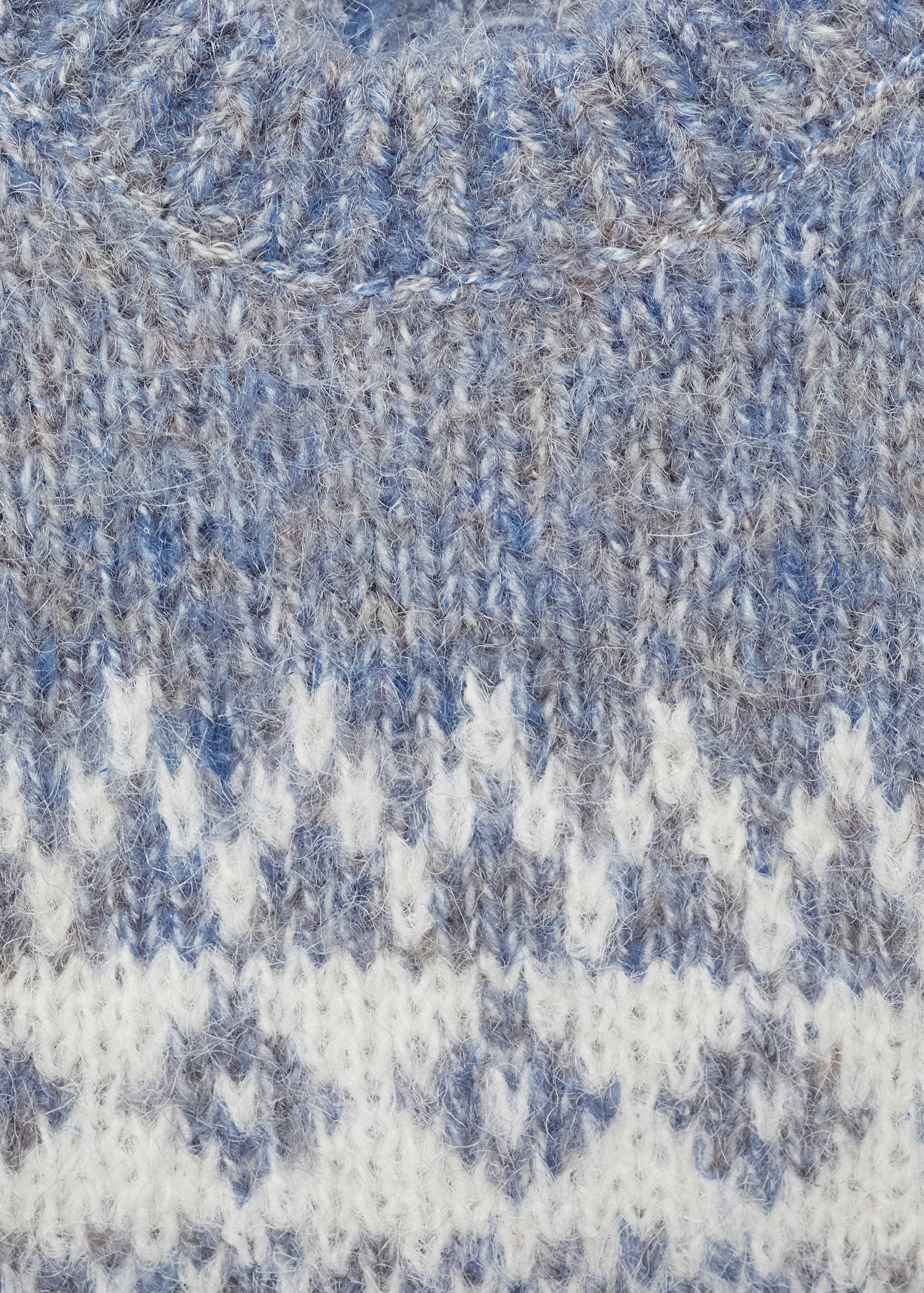 Jacquard knitted sweater - Details of the article 8