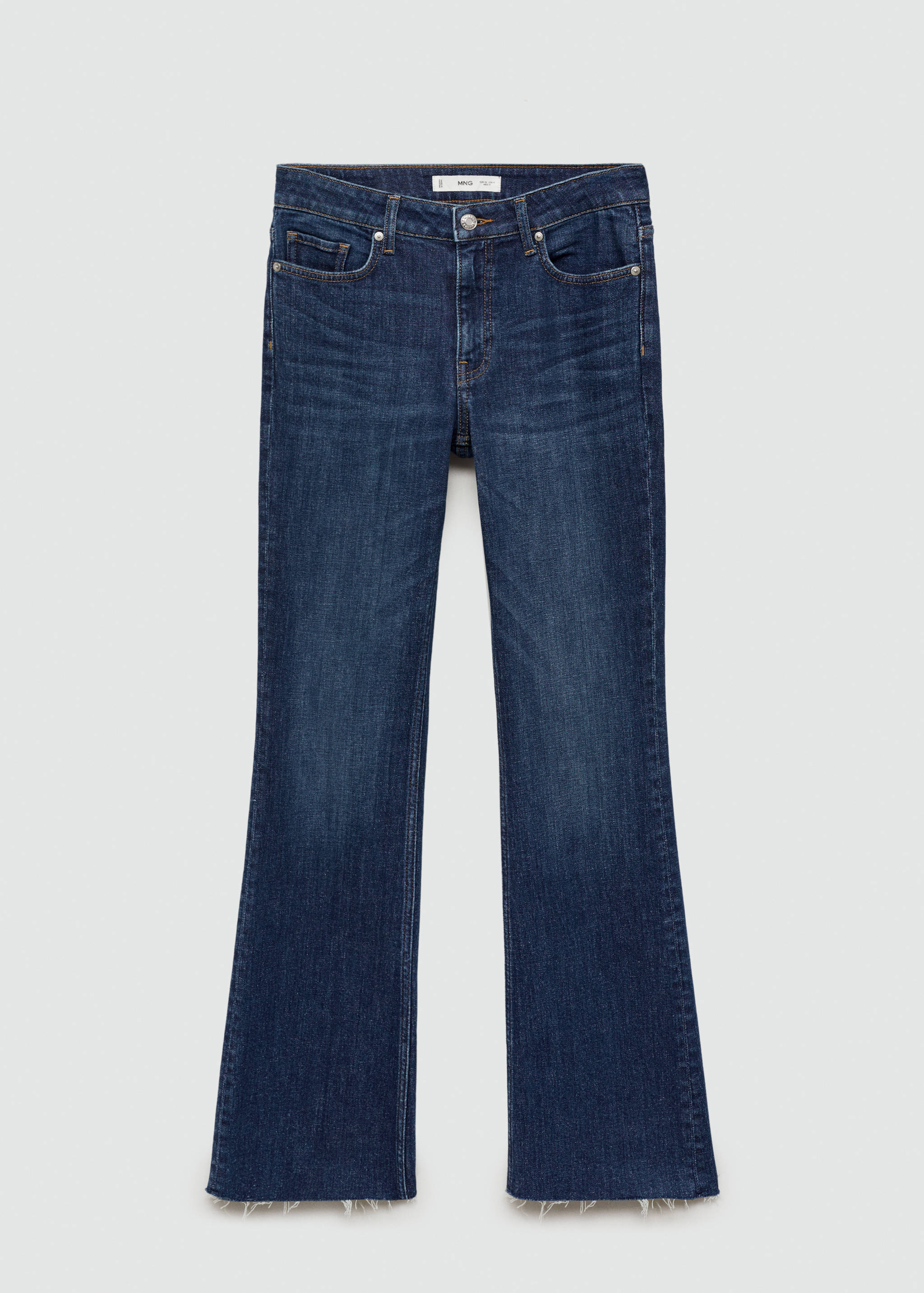 Jeans Fiona flare tiro medio - Artículo sin modelo