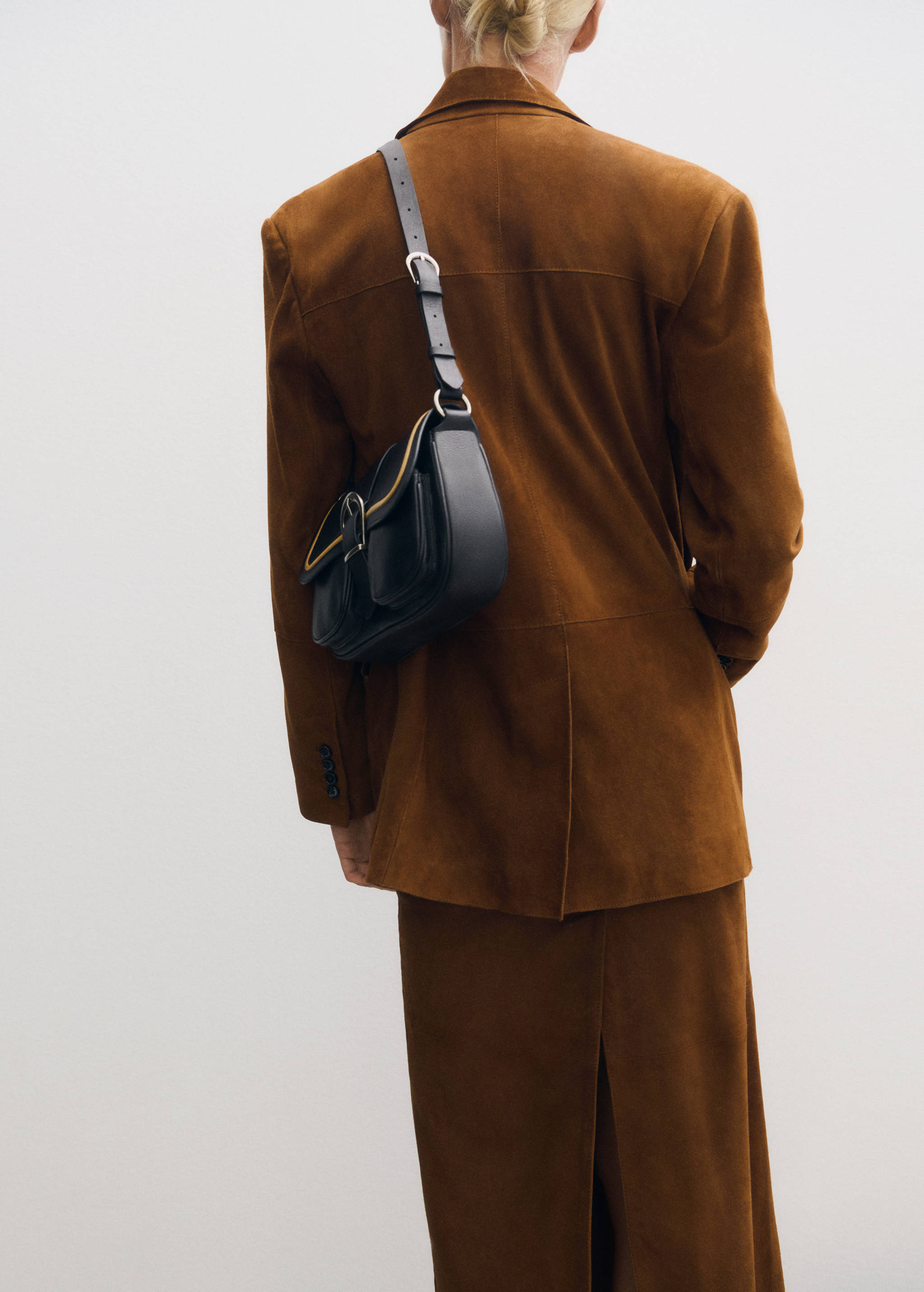 Τσάντα δερμάτινη αγκράφα - Λεπτομέρεια του προϊόντος 9