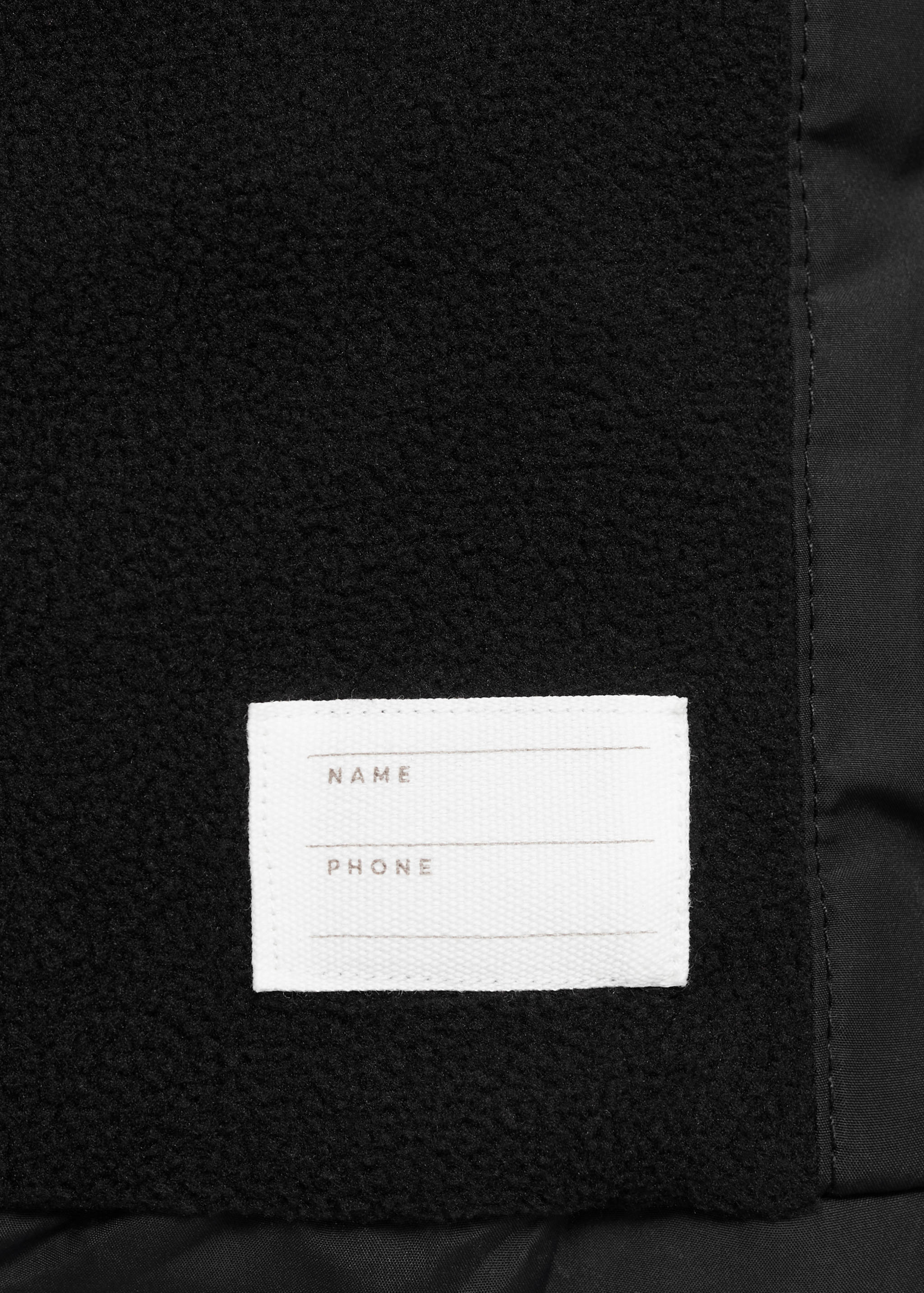 Puffer buttoned coat - Details of the article 0