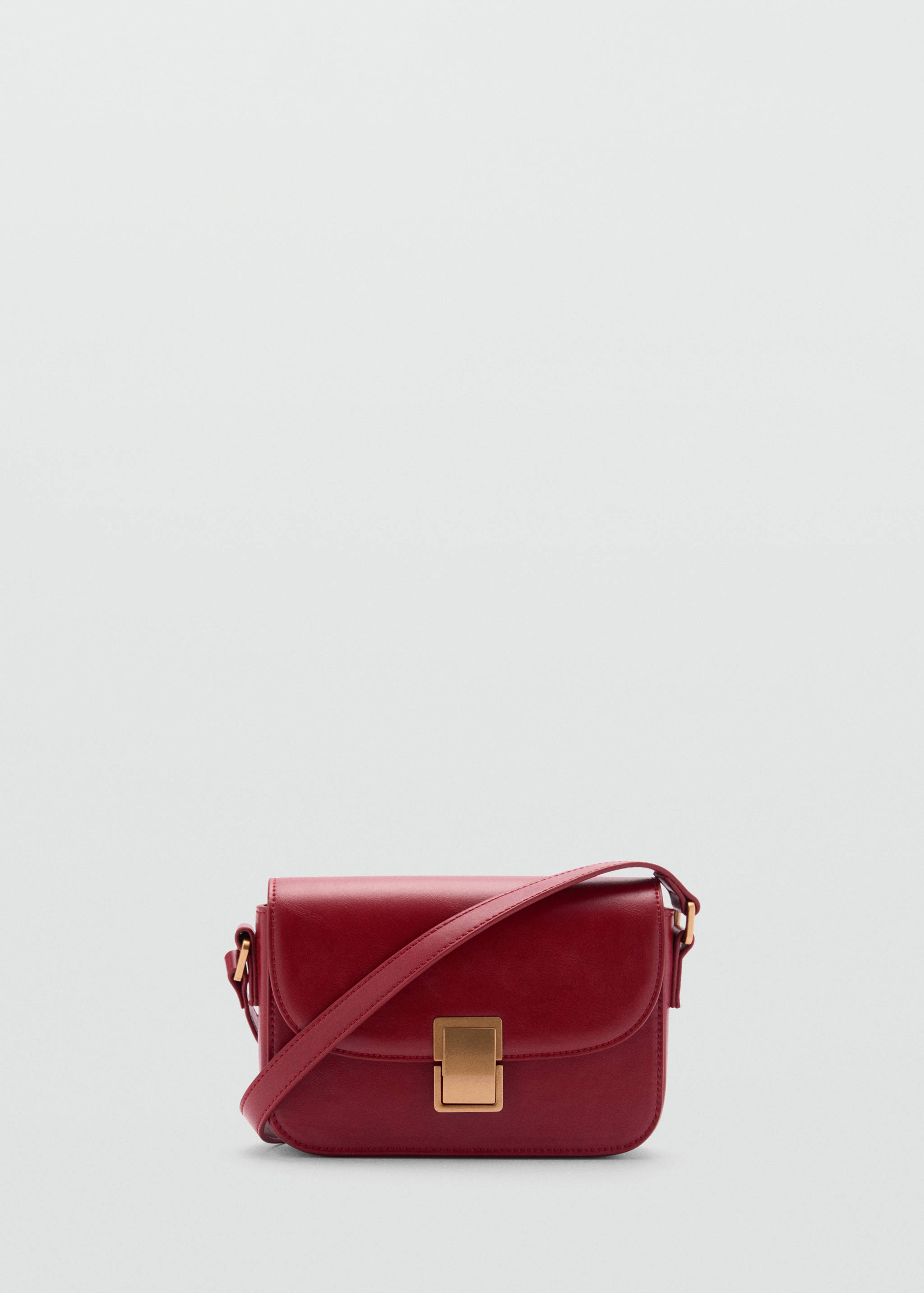 Crossbody bag with metal closure - Article without model