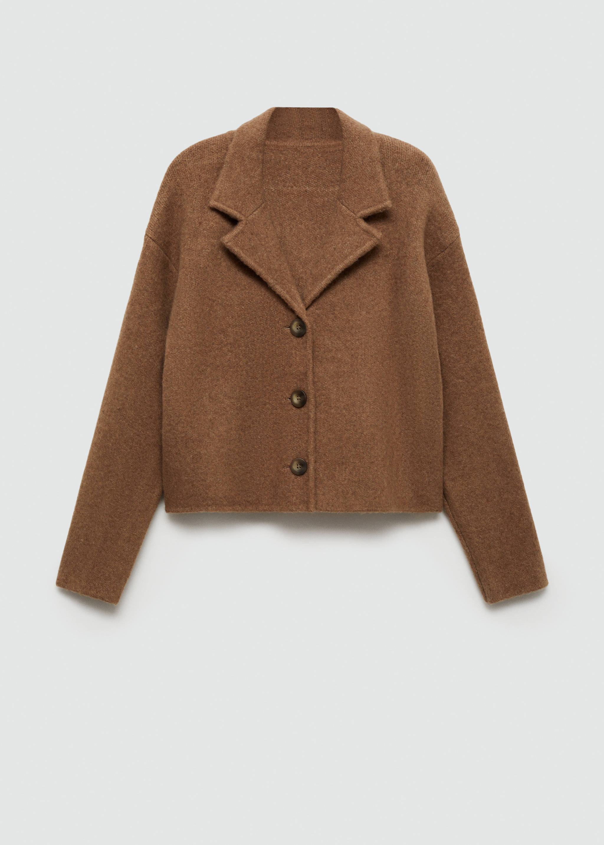 جاكيت حياكة بالأزرار - منتج دون نموذج