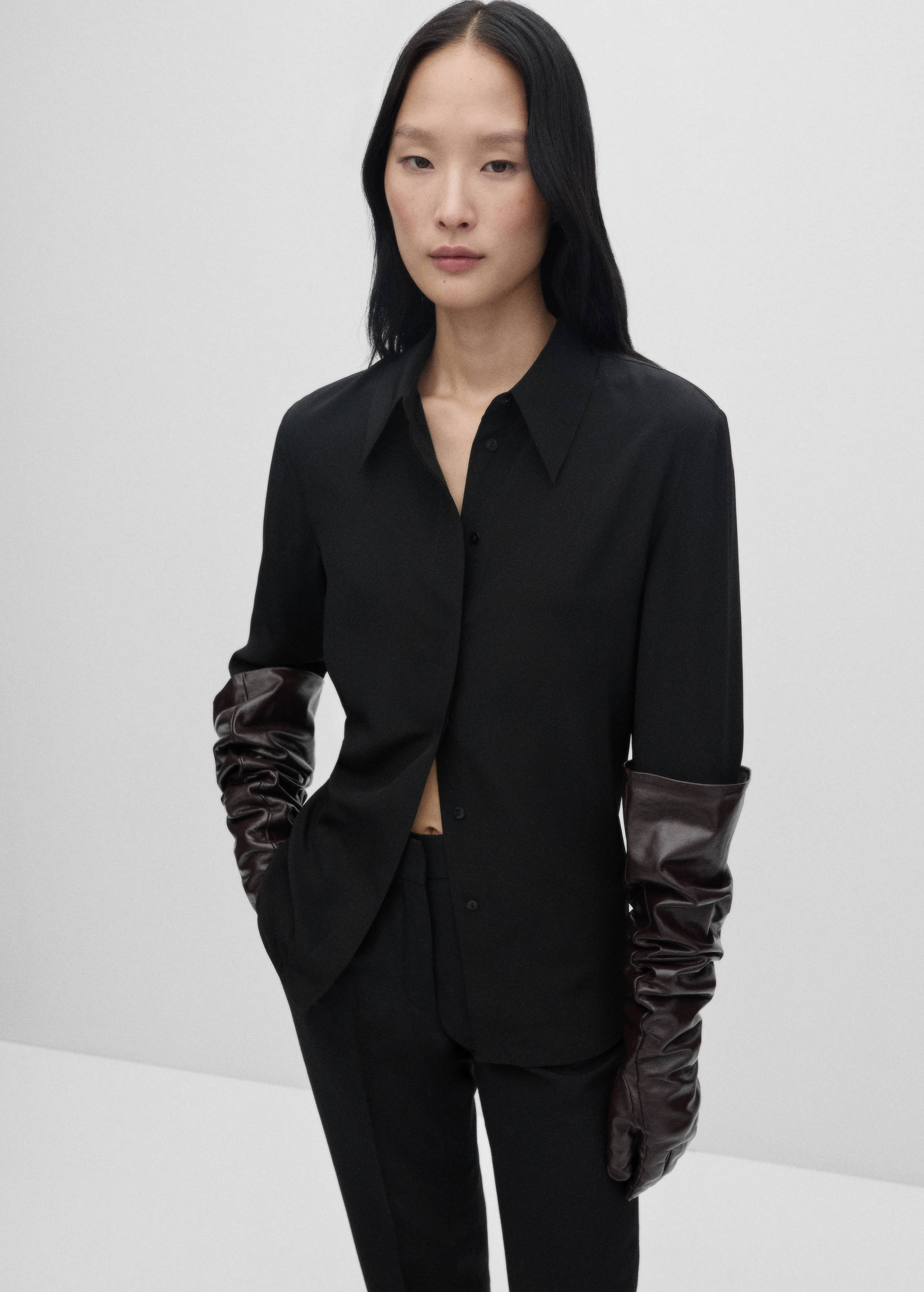 100% silk shirt - Medium plane