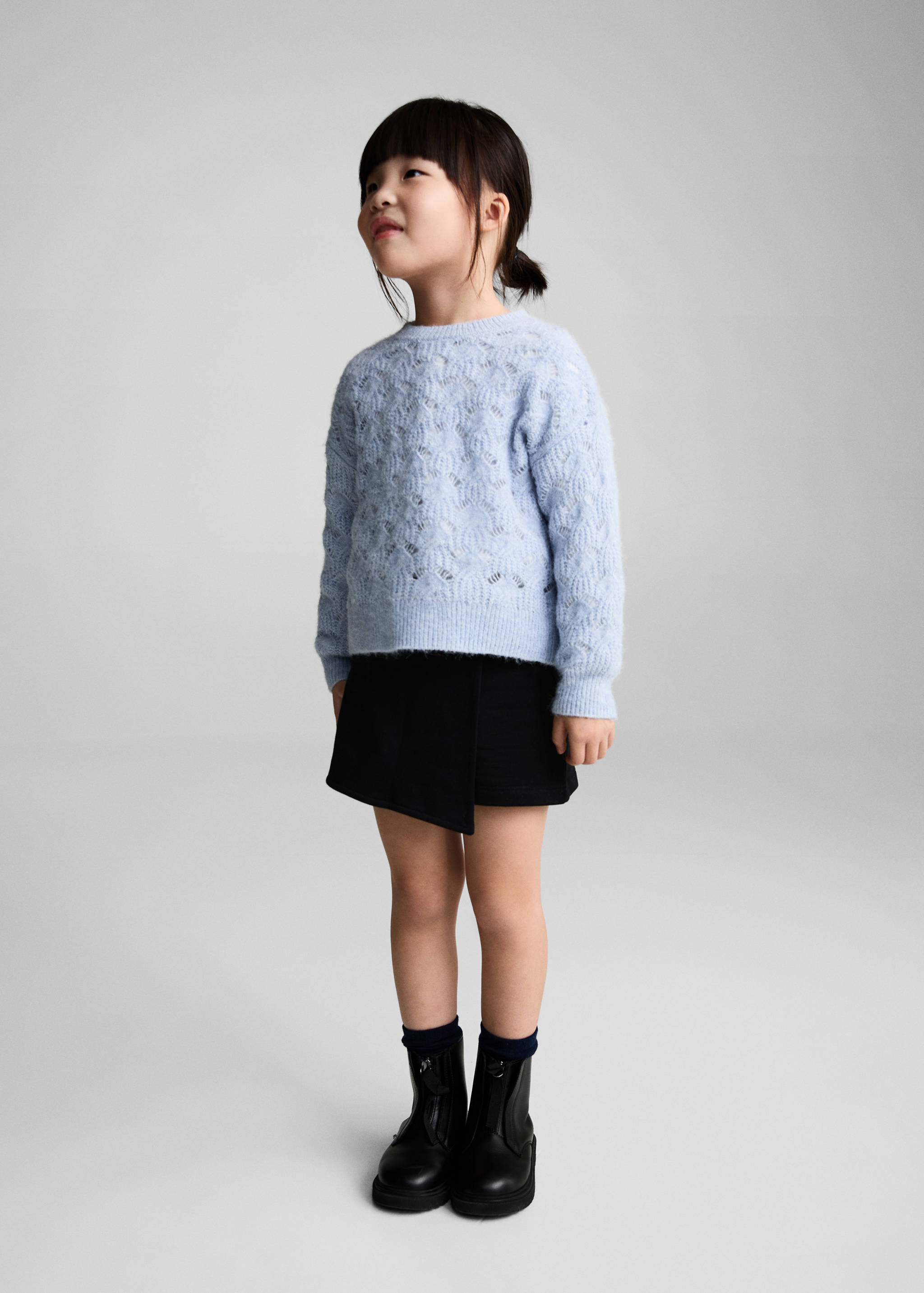 Cotton skort - General plane