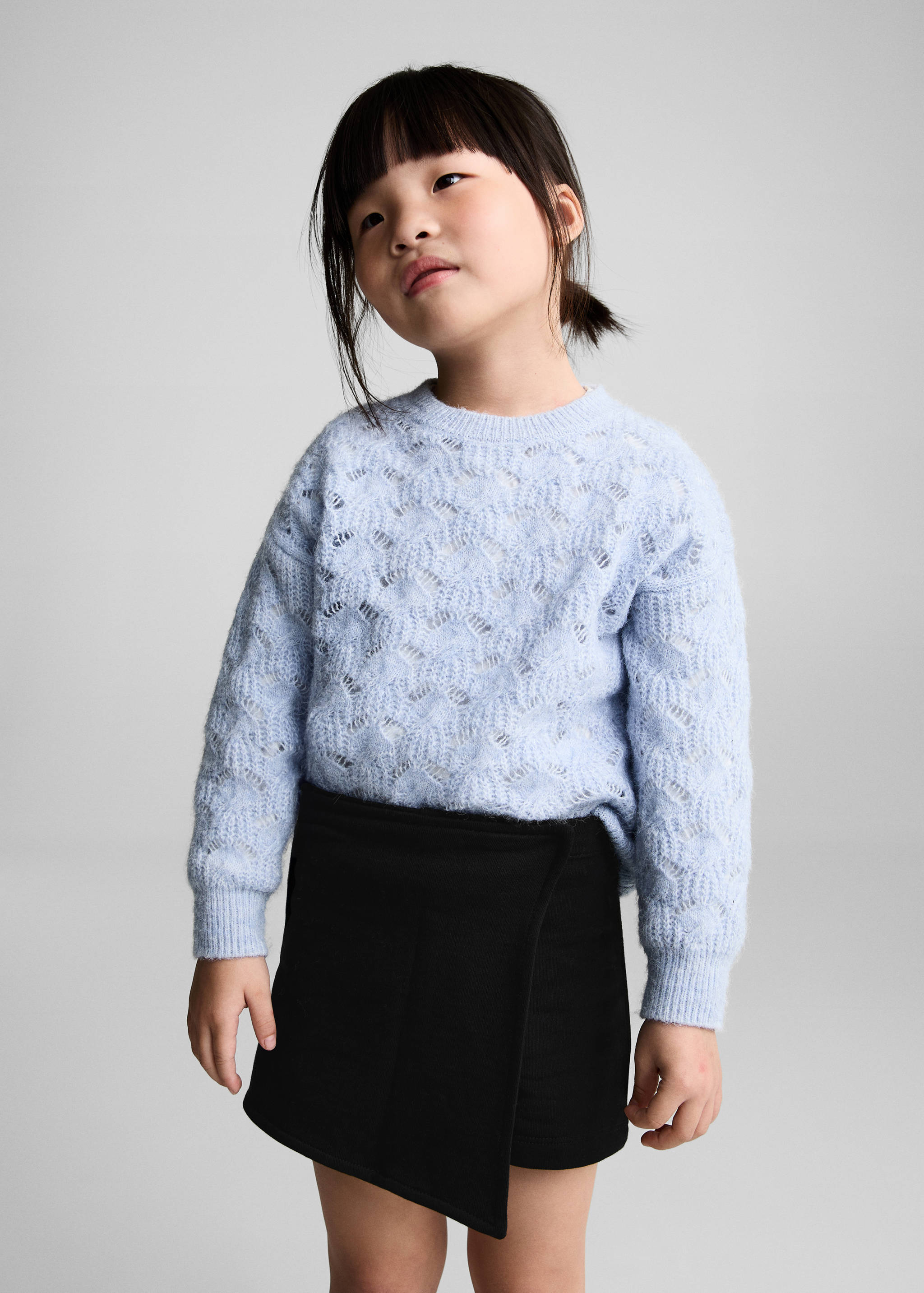 Cotton skort - Medium plane