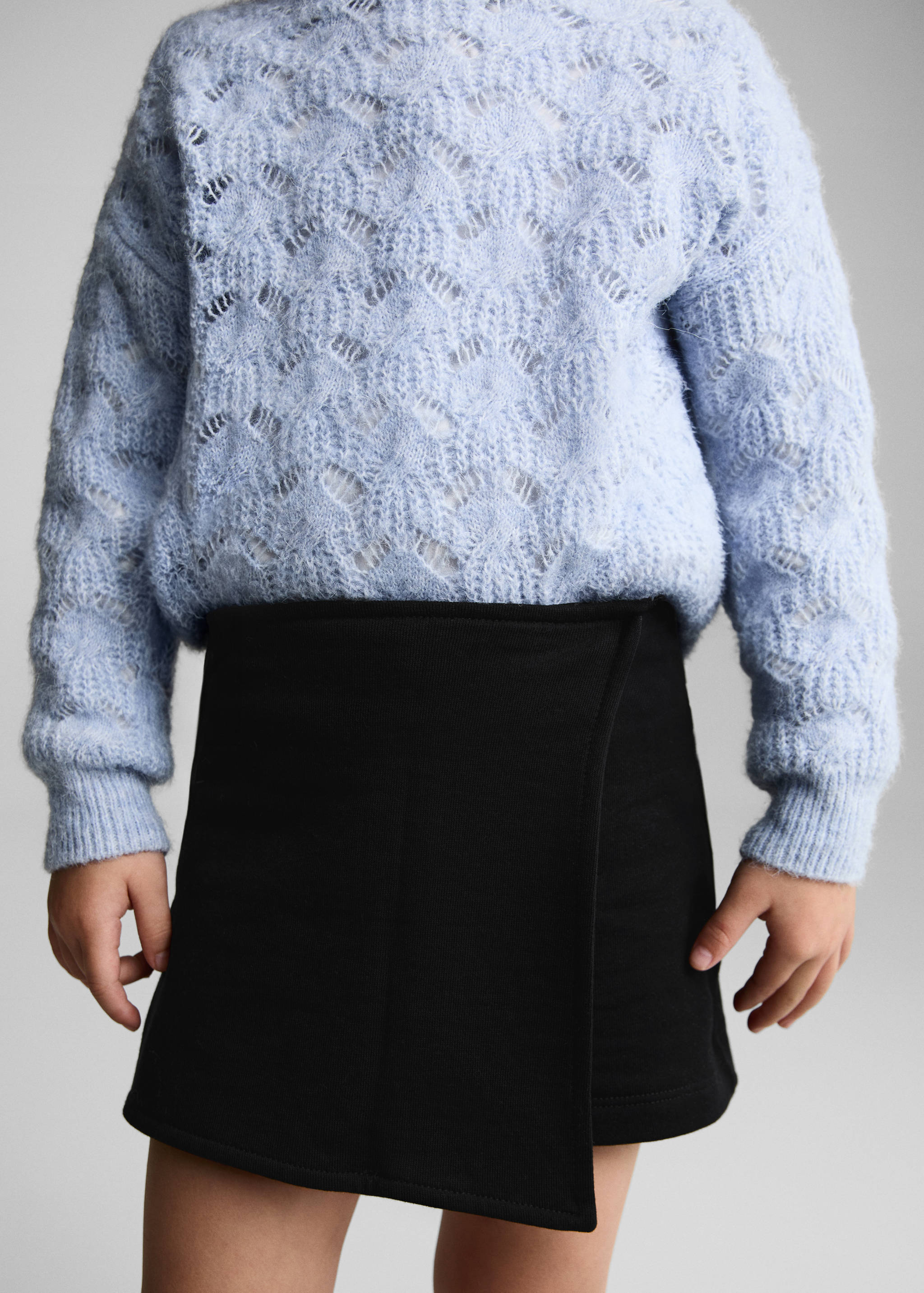 Cotton skort - Details of the article 6