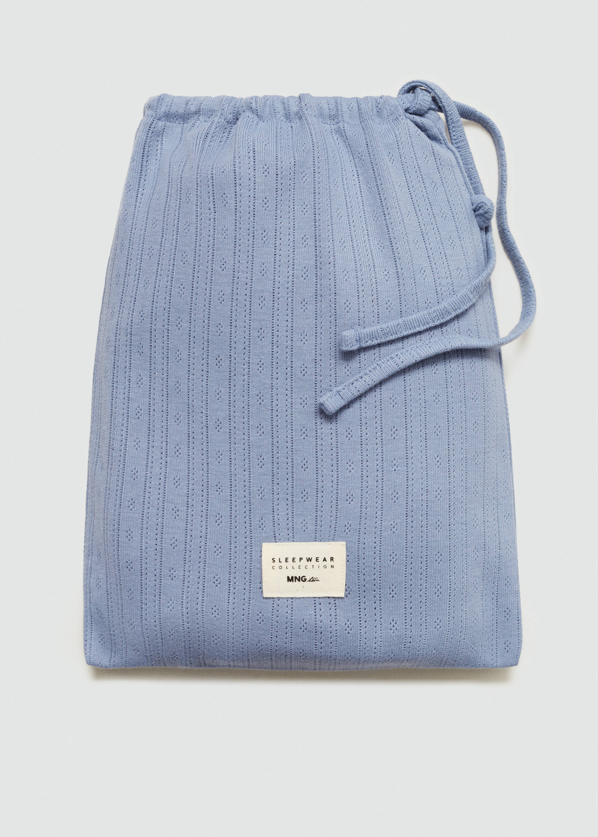 Πιτζάμα μακριά ribbed - Λεπτομέρεια του προϊόντος 0