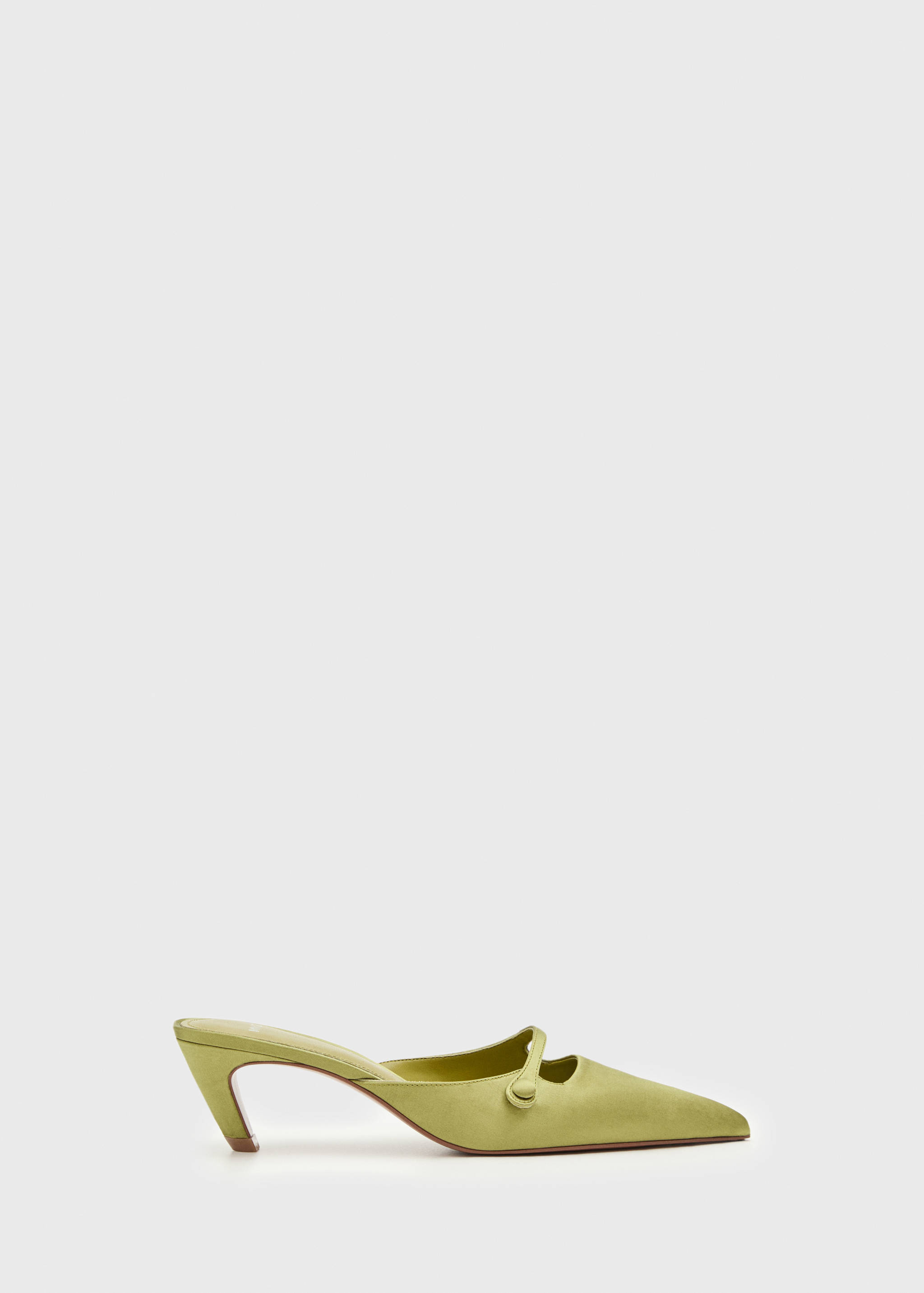 Satin kitten-heel shoes - Article sans modèle