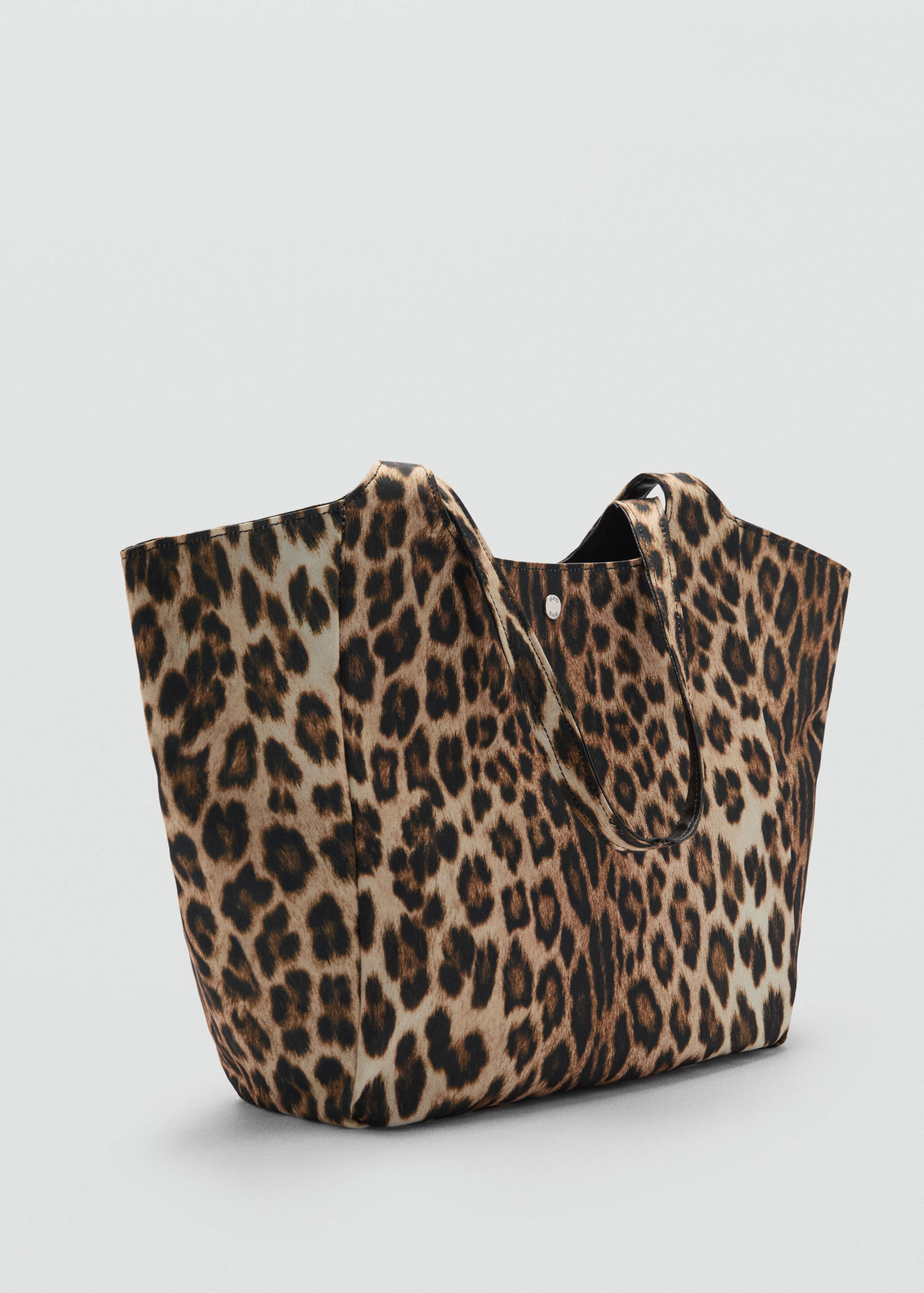 Nylon bag with double handles - Medium plane