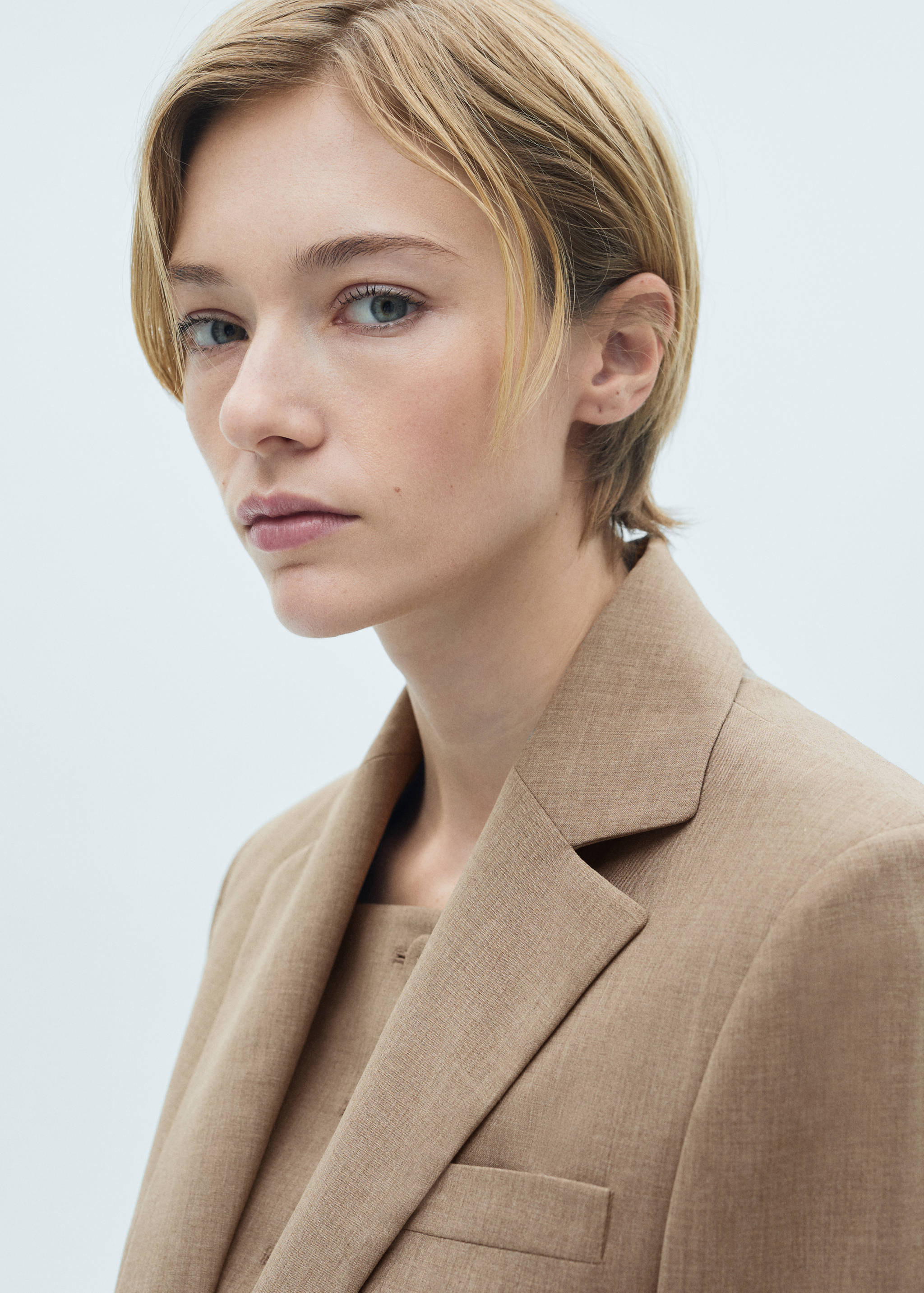 Wool suit blazer - Details of the article 1