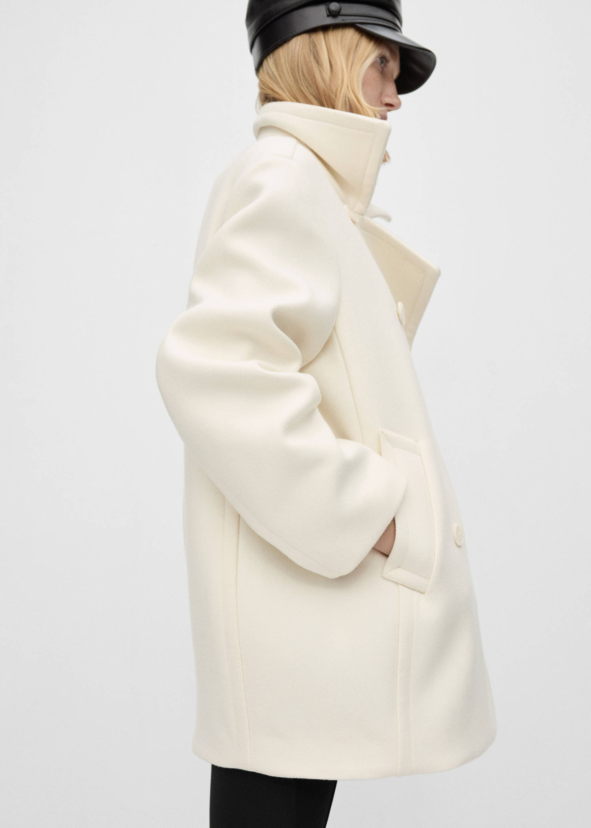 Abrigo lana virgen doble botonadura - Detalle del artículo 6