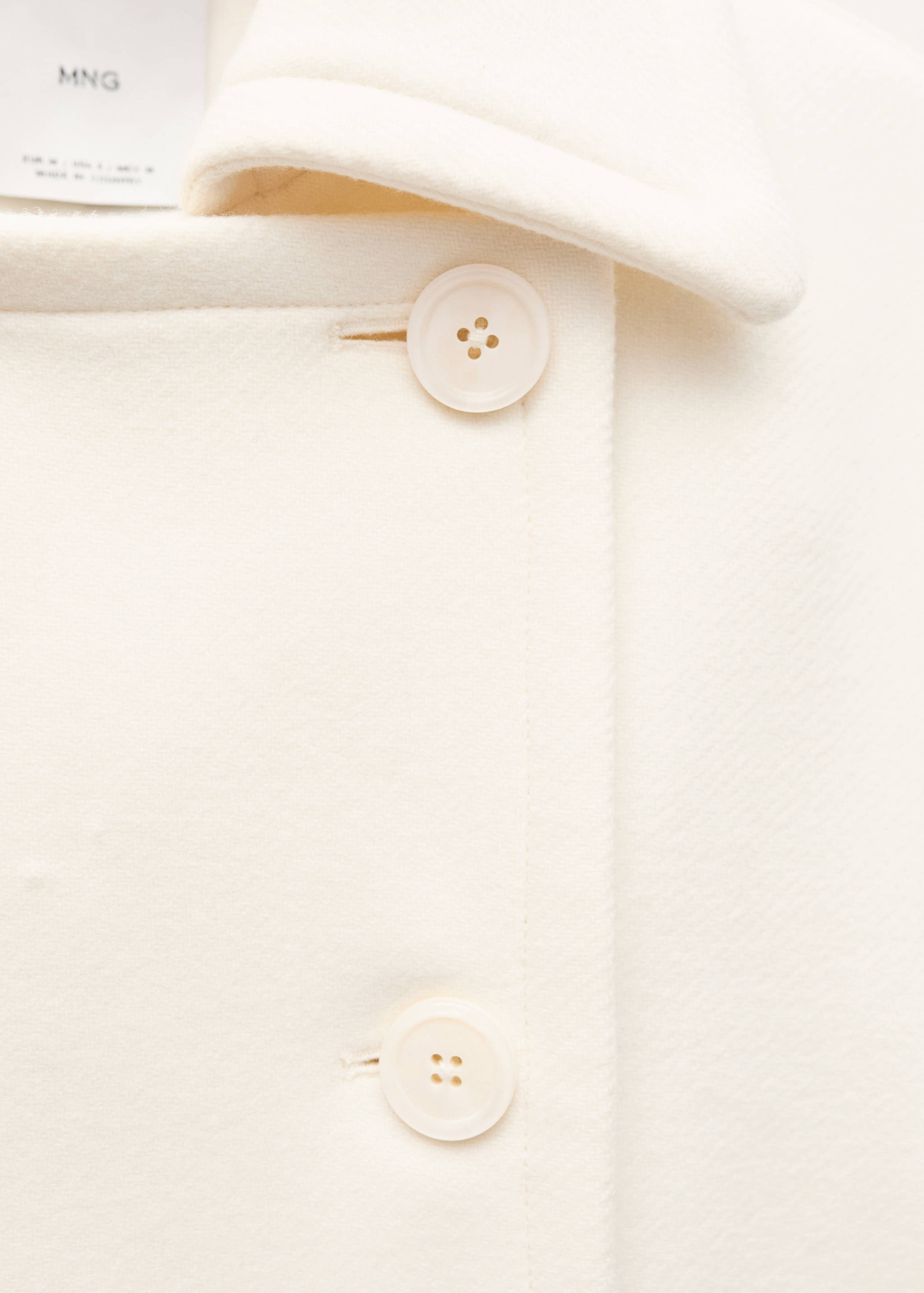 Abrigo lana virgen doble botonadura - Detalle del artículo 8