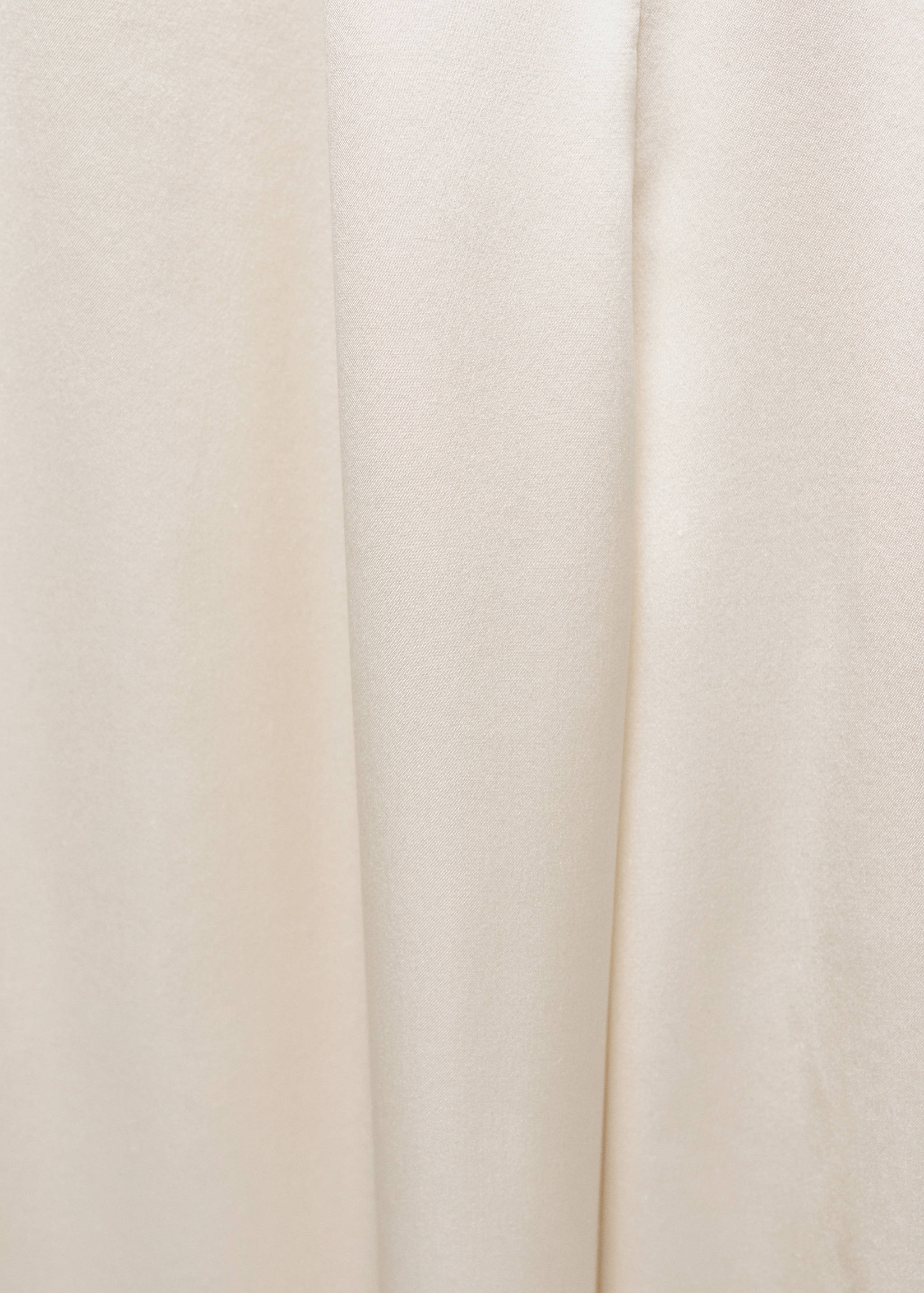 100% silk wide leg trousers - Details of the article 0