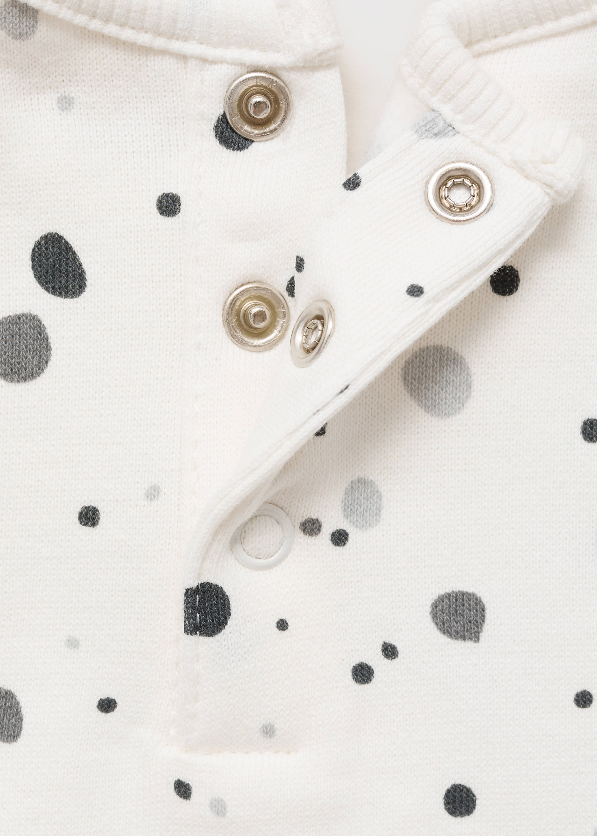 Polka-dot print sweatshirt - Details of the article 0