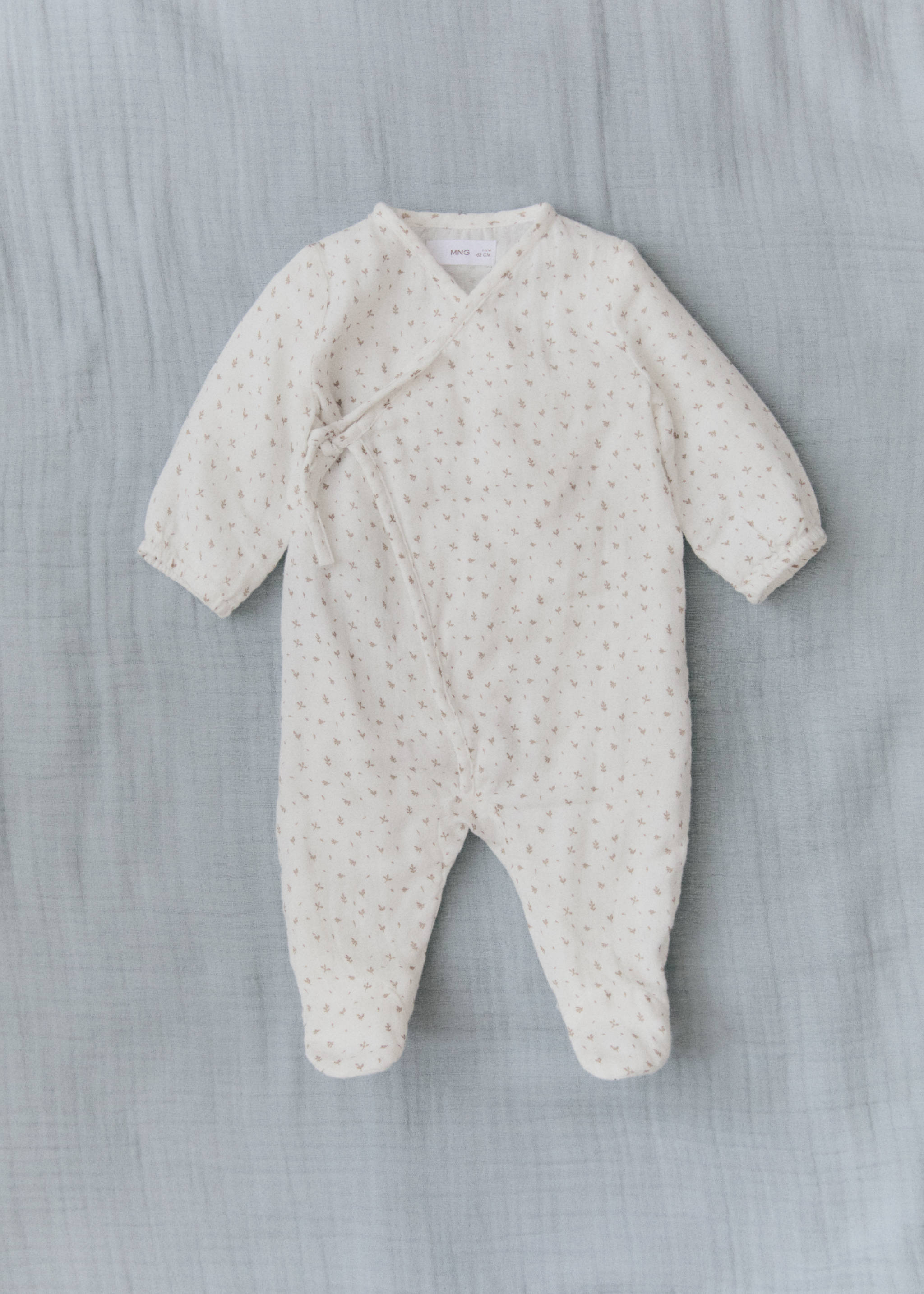 Cotton floral romper - Details of the article 6