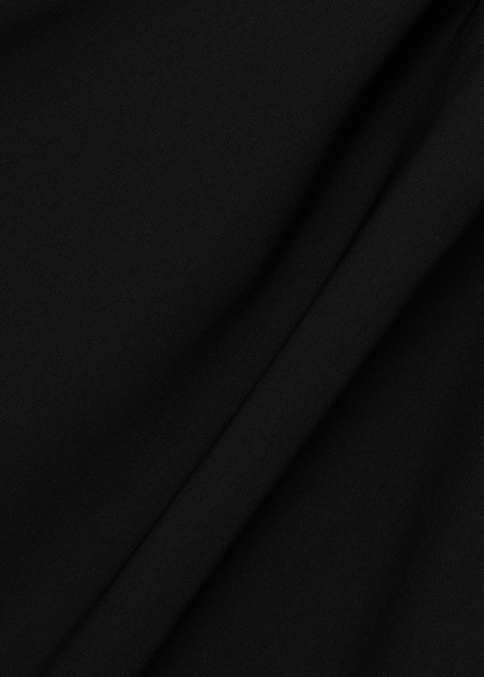 Асимметричное платье с ремнем - Деталь изделия 8