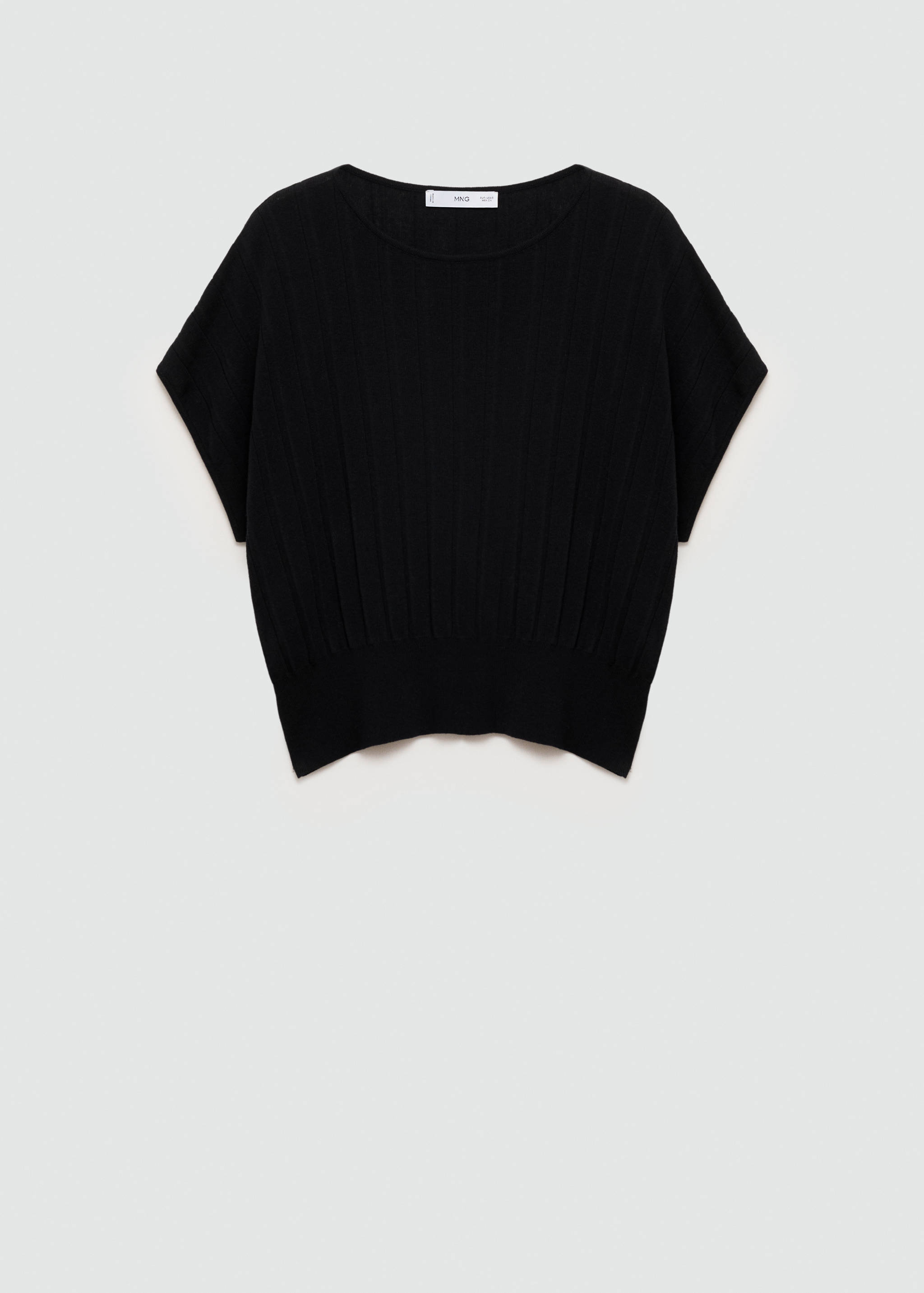 Textured knit top - Article without model