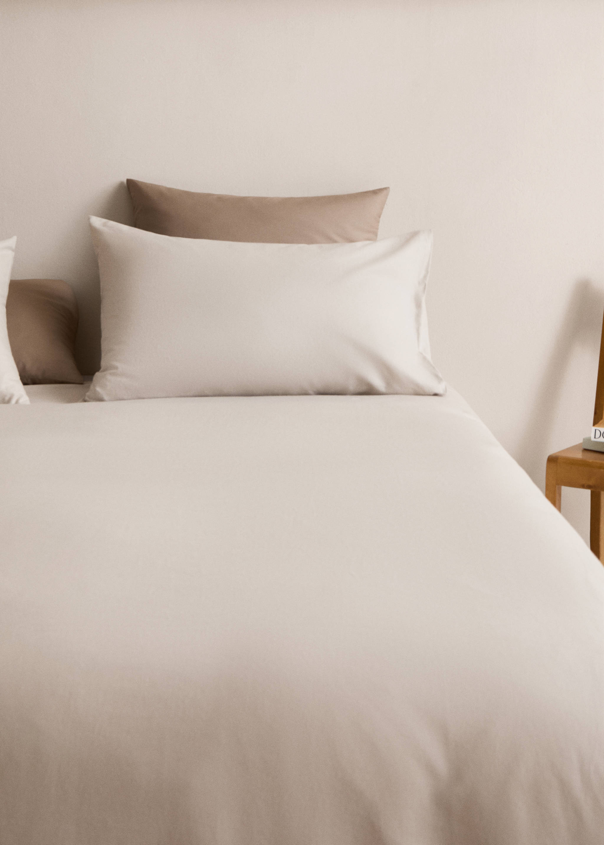 Plain flannel duvet cover for 59.1/63in bed - Details of the article 7