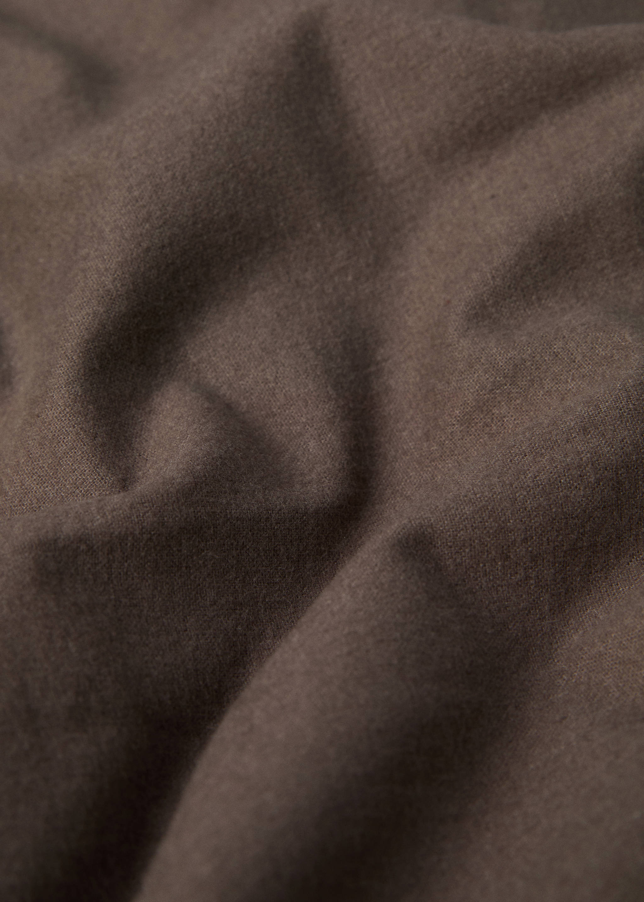 Plain flannel duvet cover for 59.1/63in bed - Details of the article 2