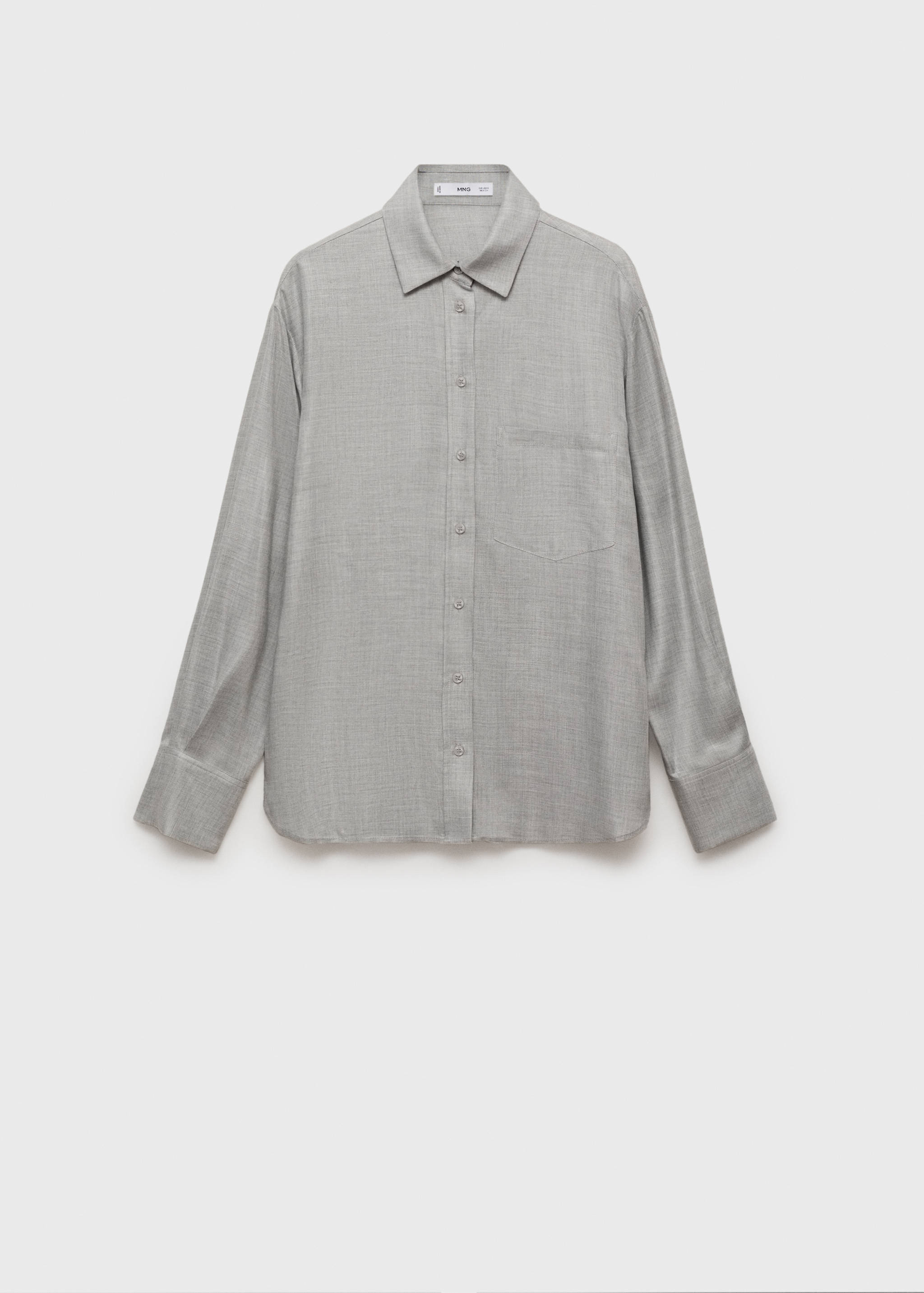 Camisa butxaca pegat - Article sense model