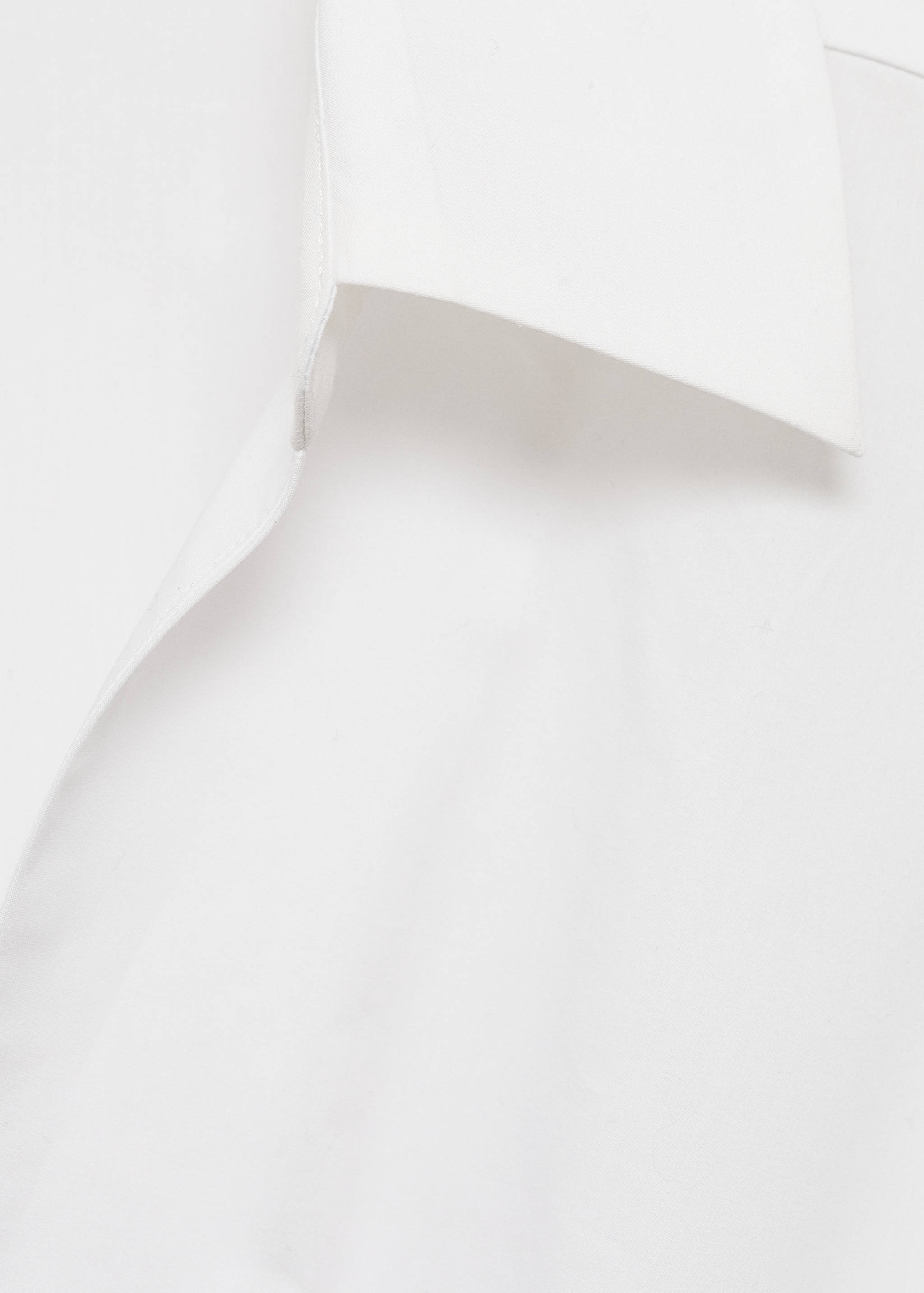 Cross-knotted lyocell shirt - Details of the article 8