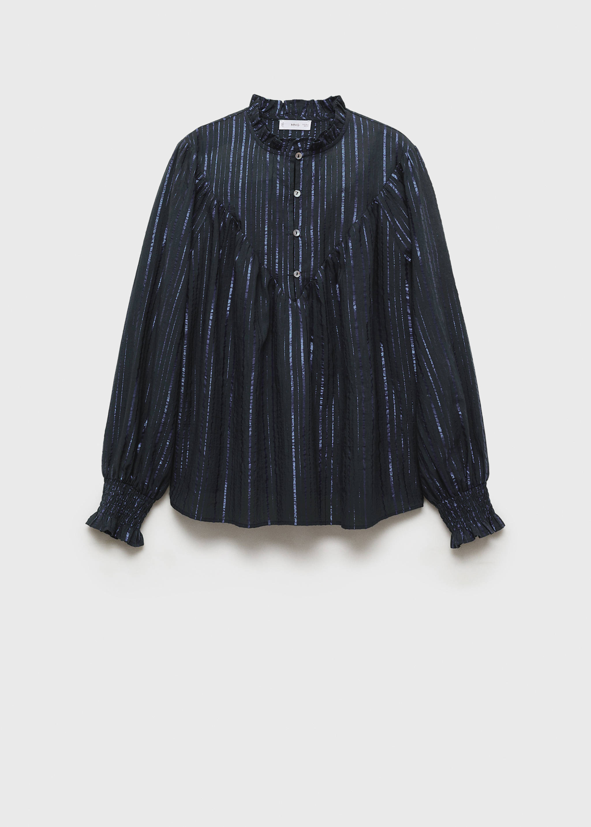 Blouse lurex rayures - Article sans modèle