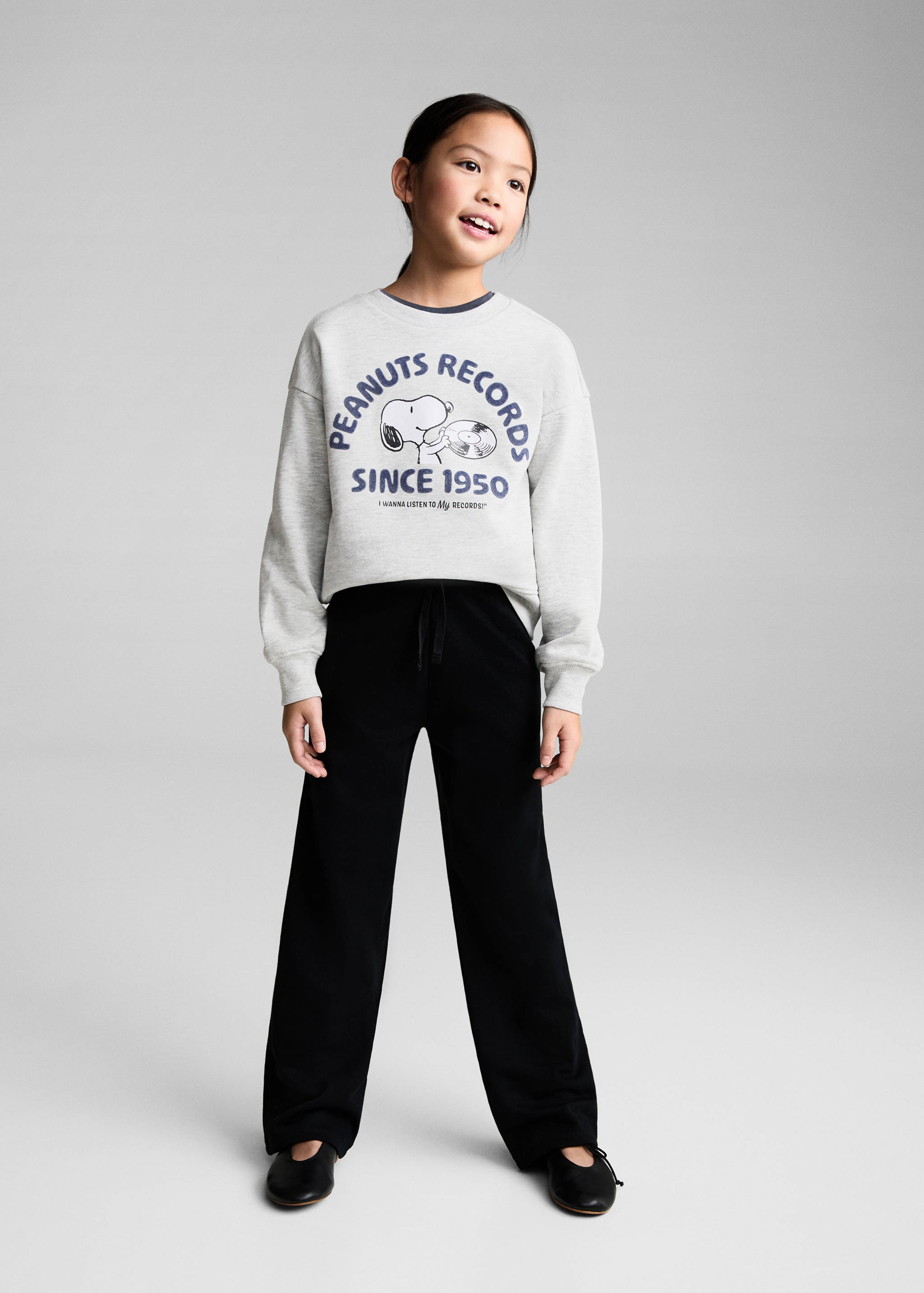 史努比印花卫衣 - null