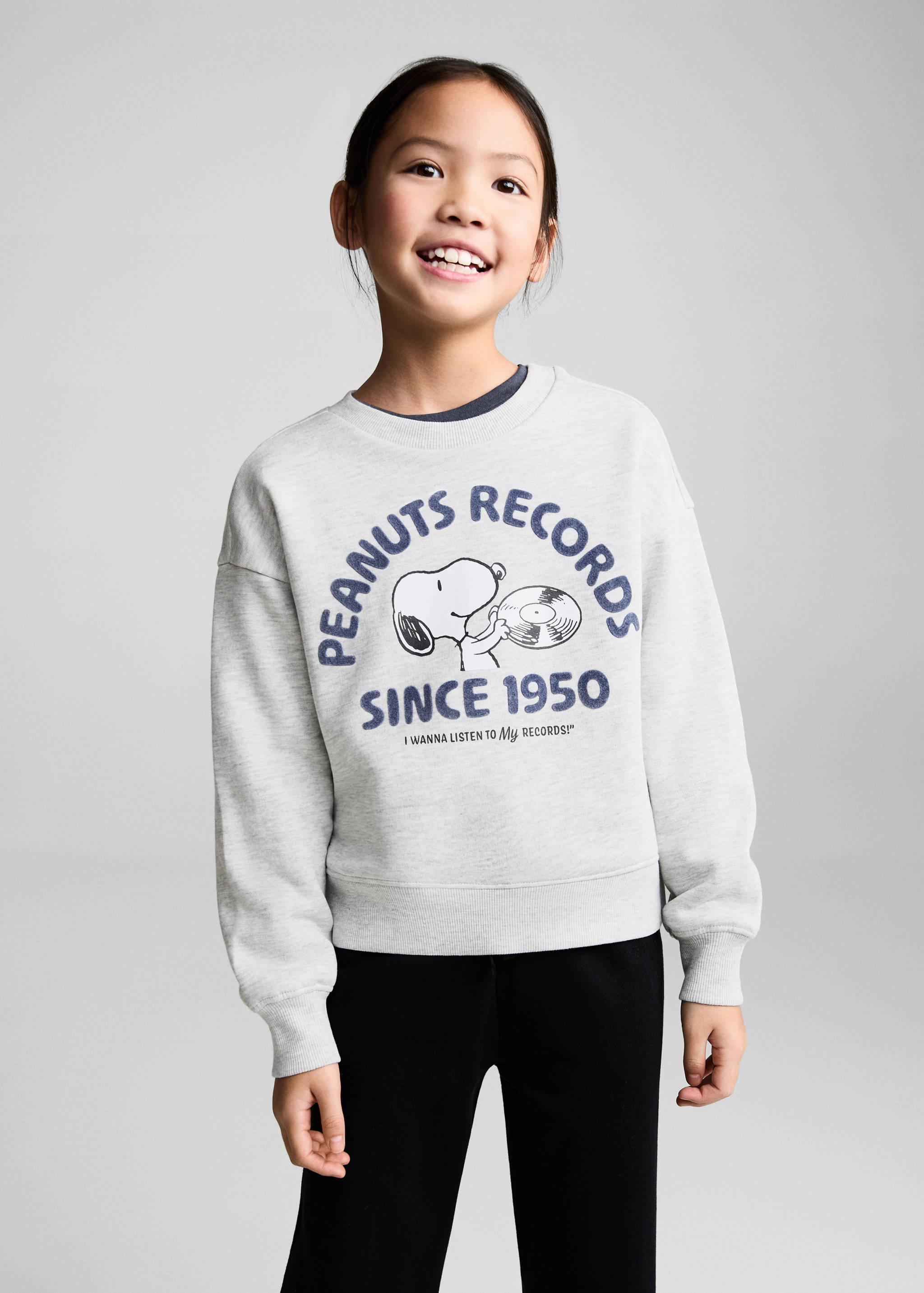 史努比印花卫衣 - null