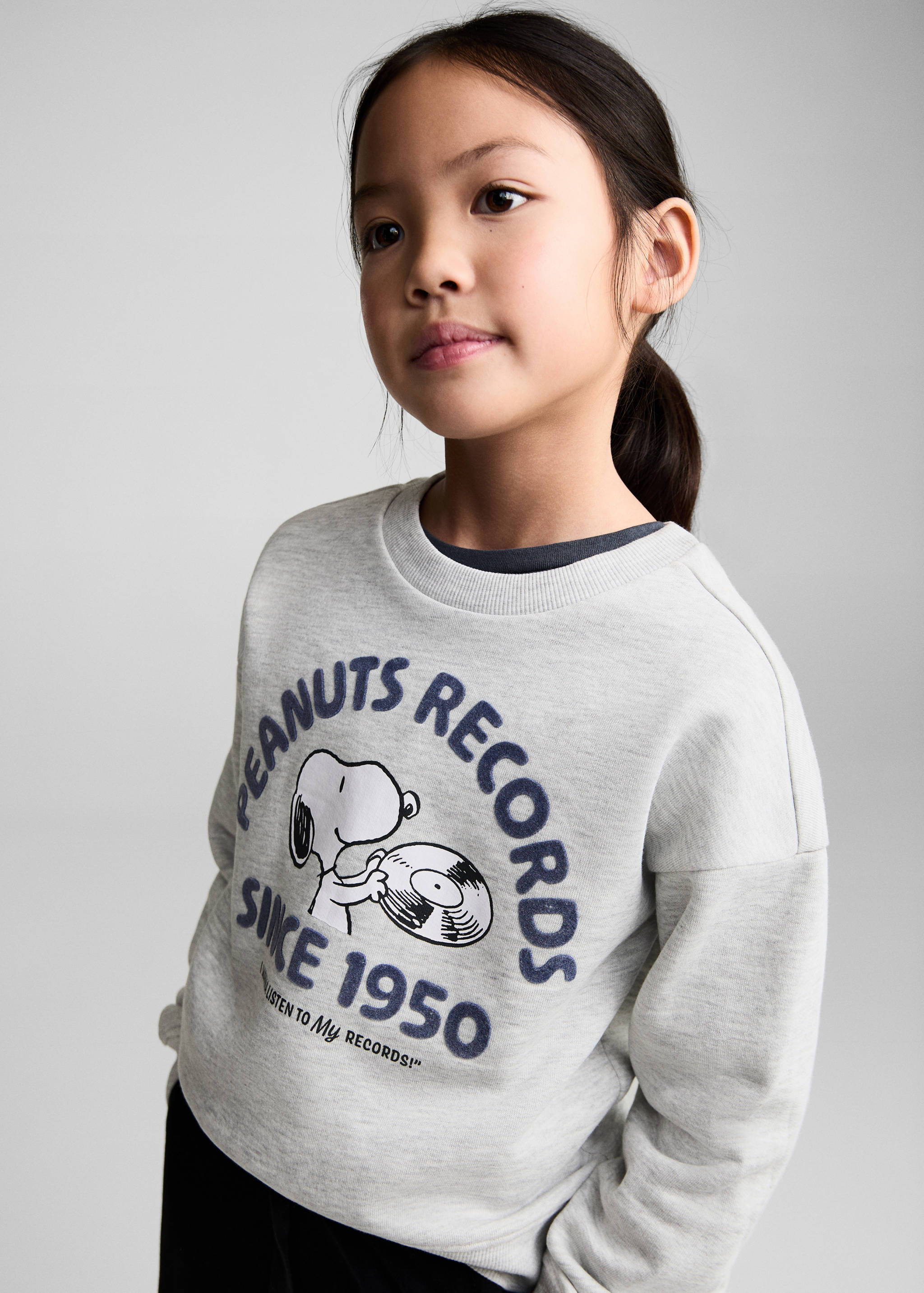 史努比印花卫衣 - null