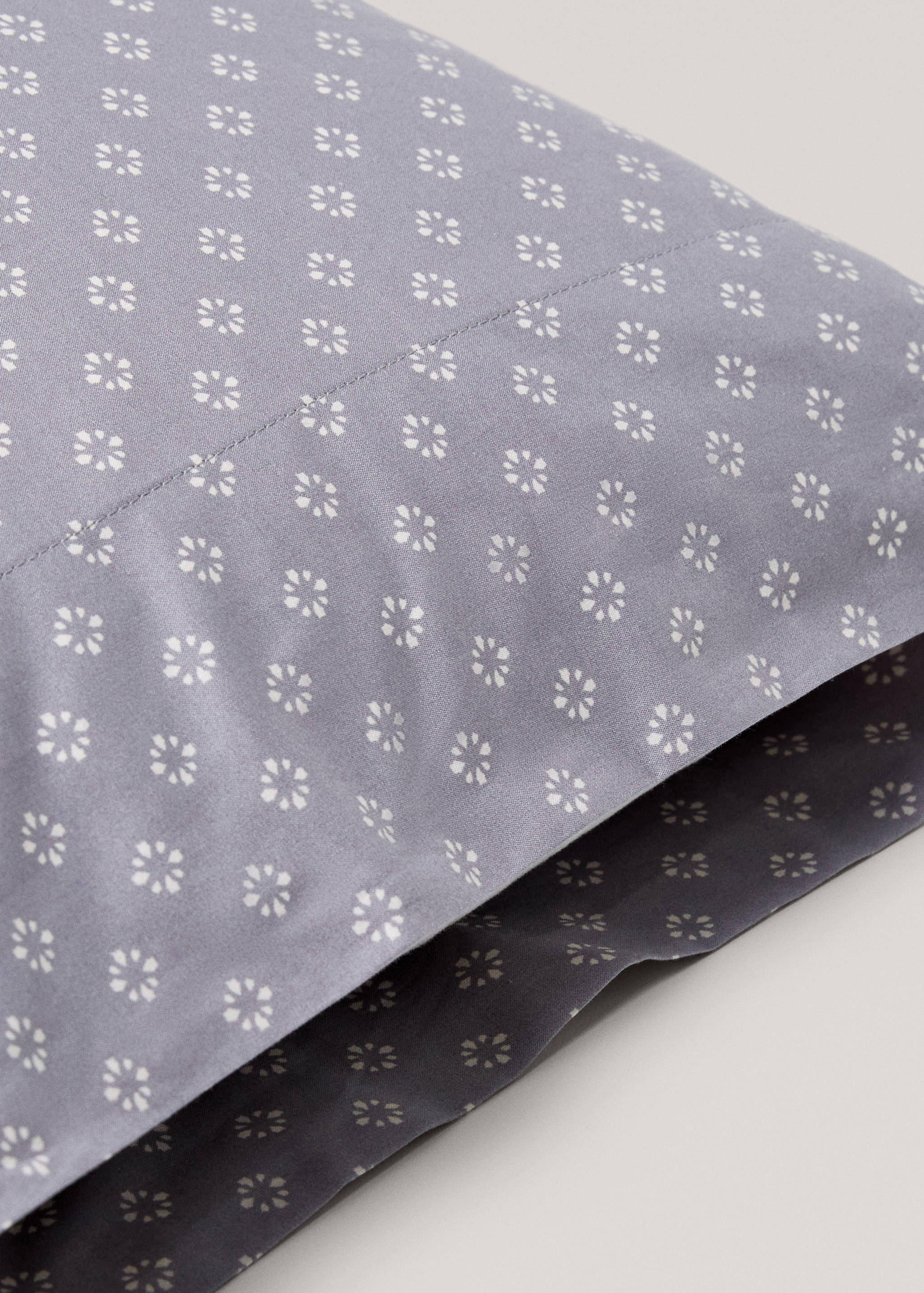 Taie d'oreiller coton imprimé 45x110 cm - Détail de l'article 2