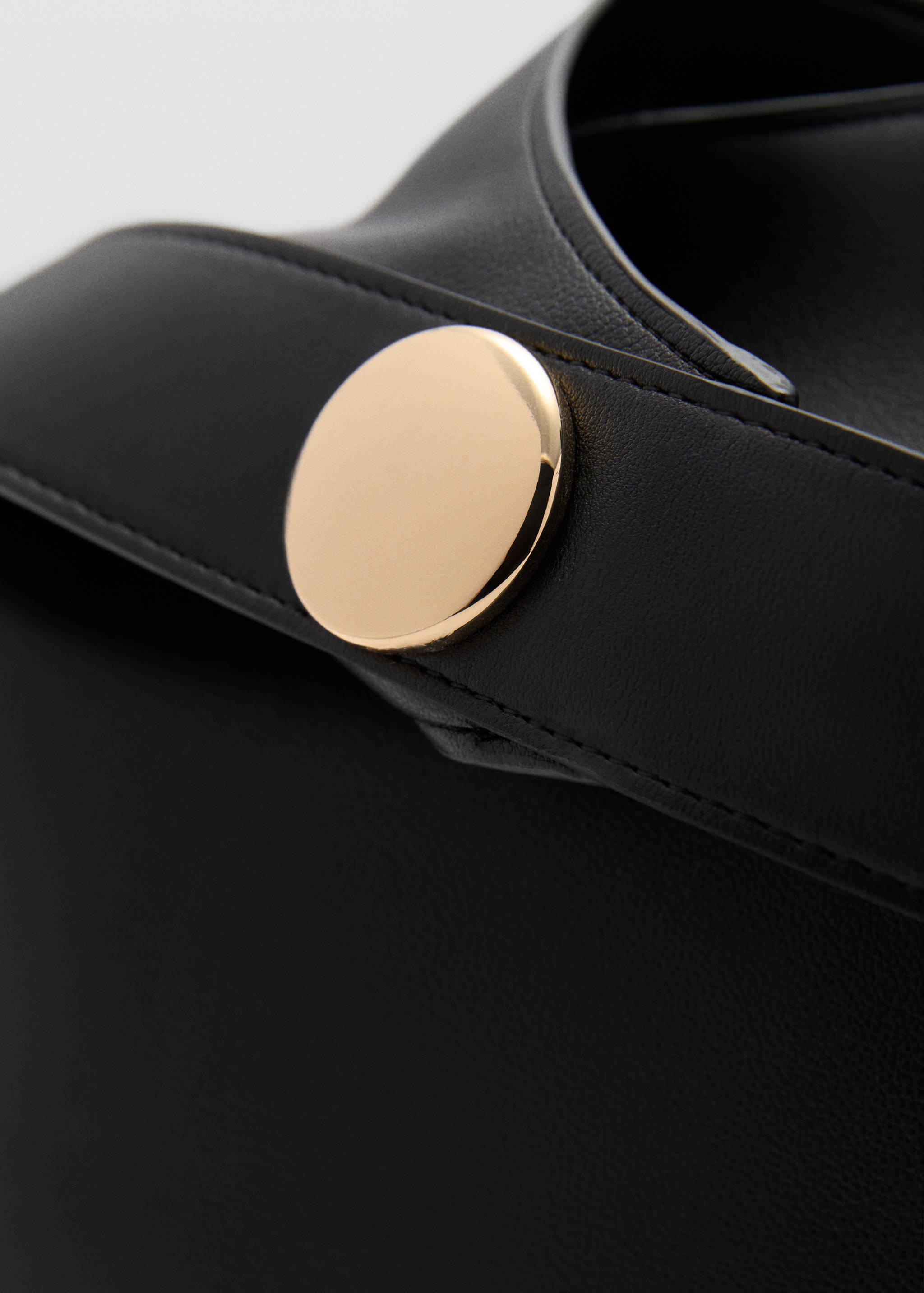 Shopper bag with metallic detail - Details of the article 2