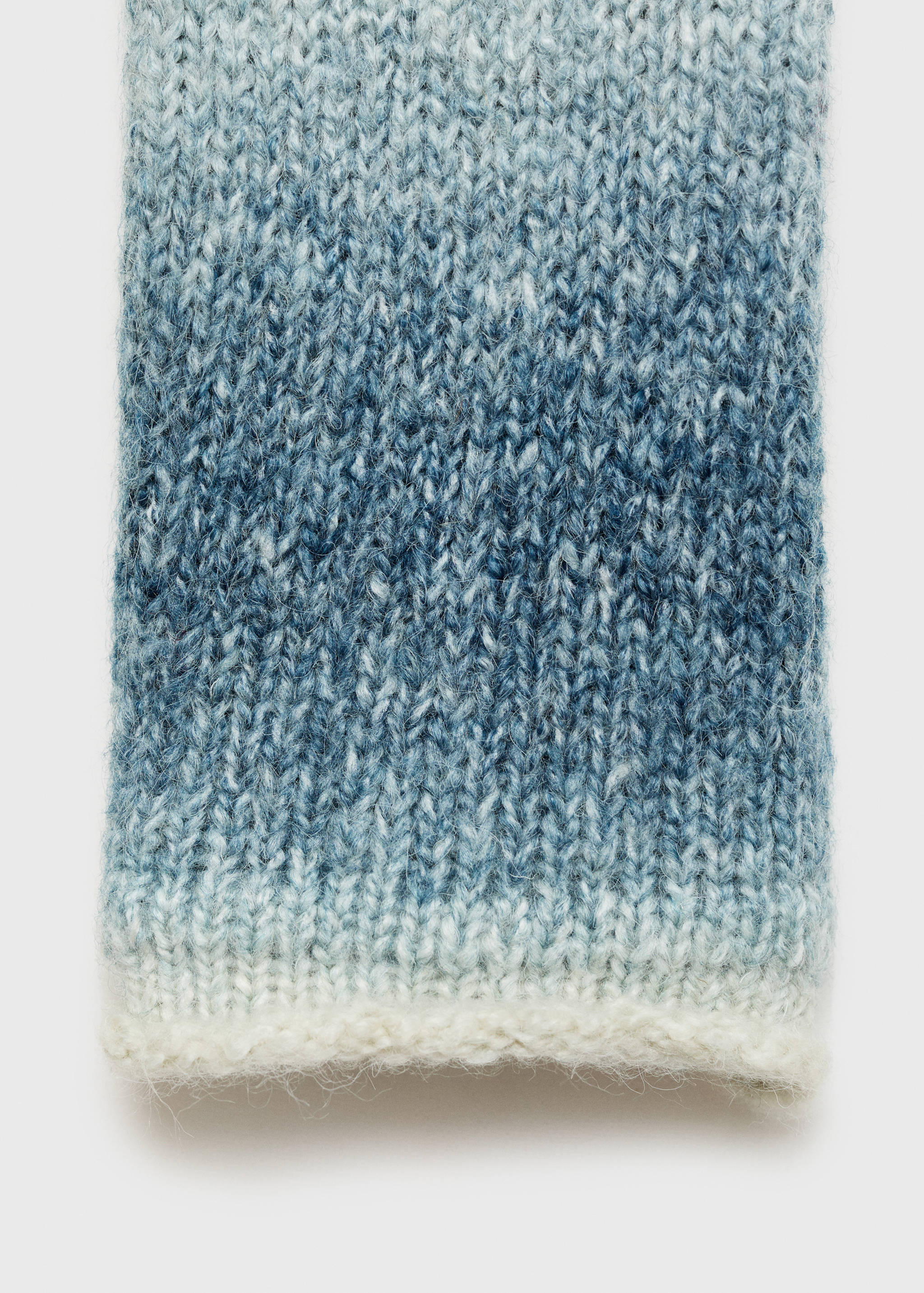 Striped sweater dress - Details of the article 0