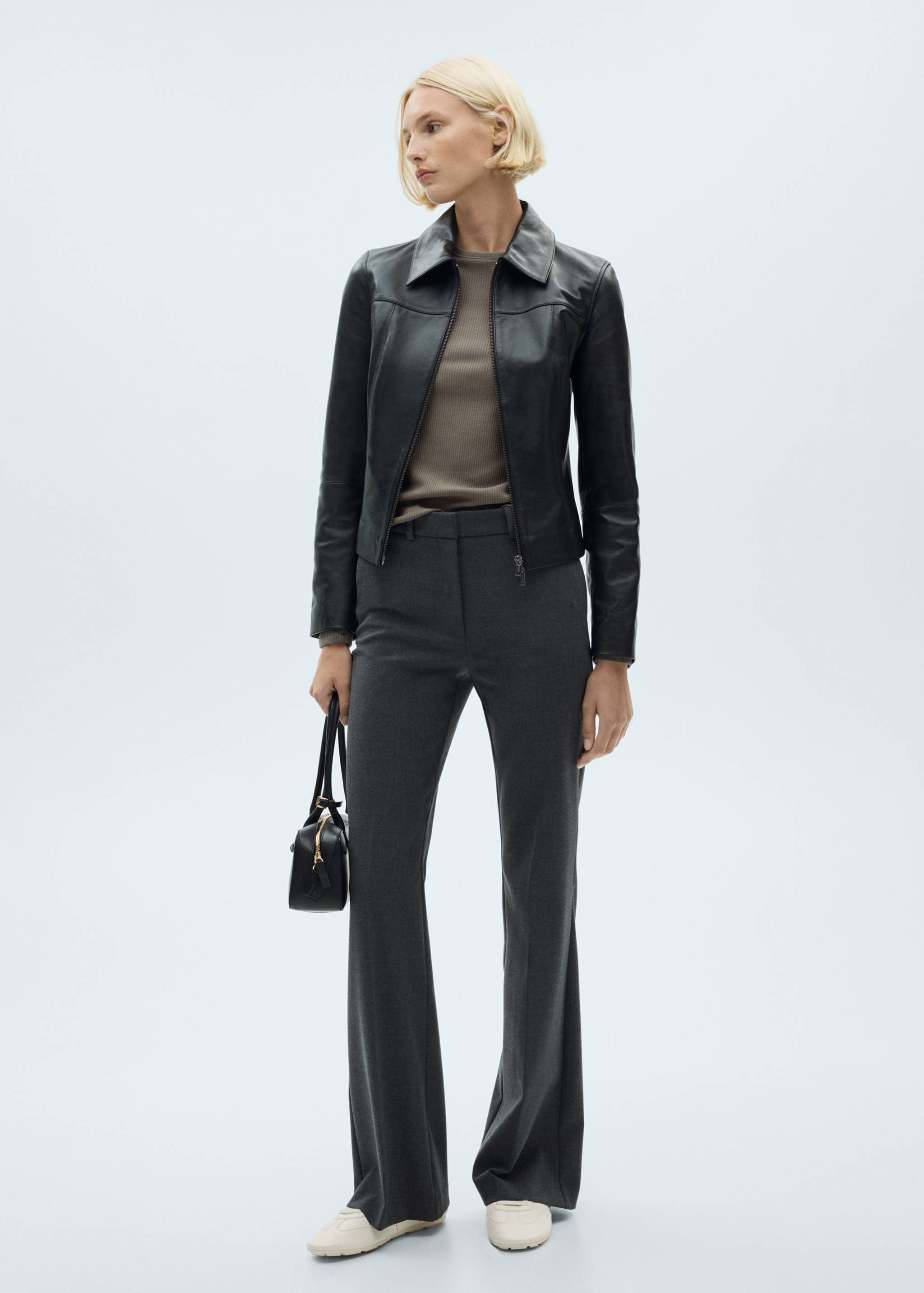 T-shirt maille côtelée - Plan général