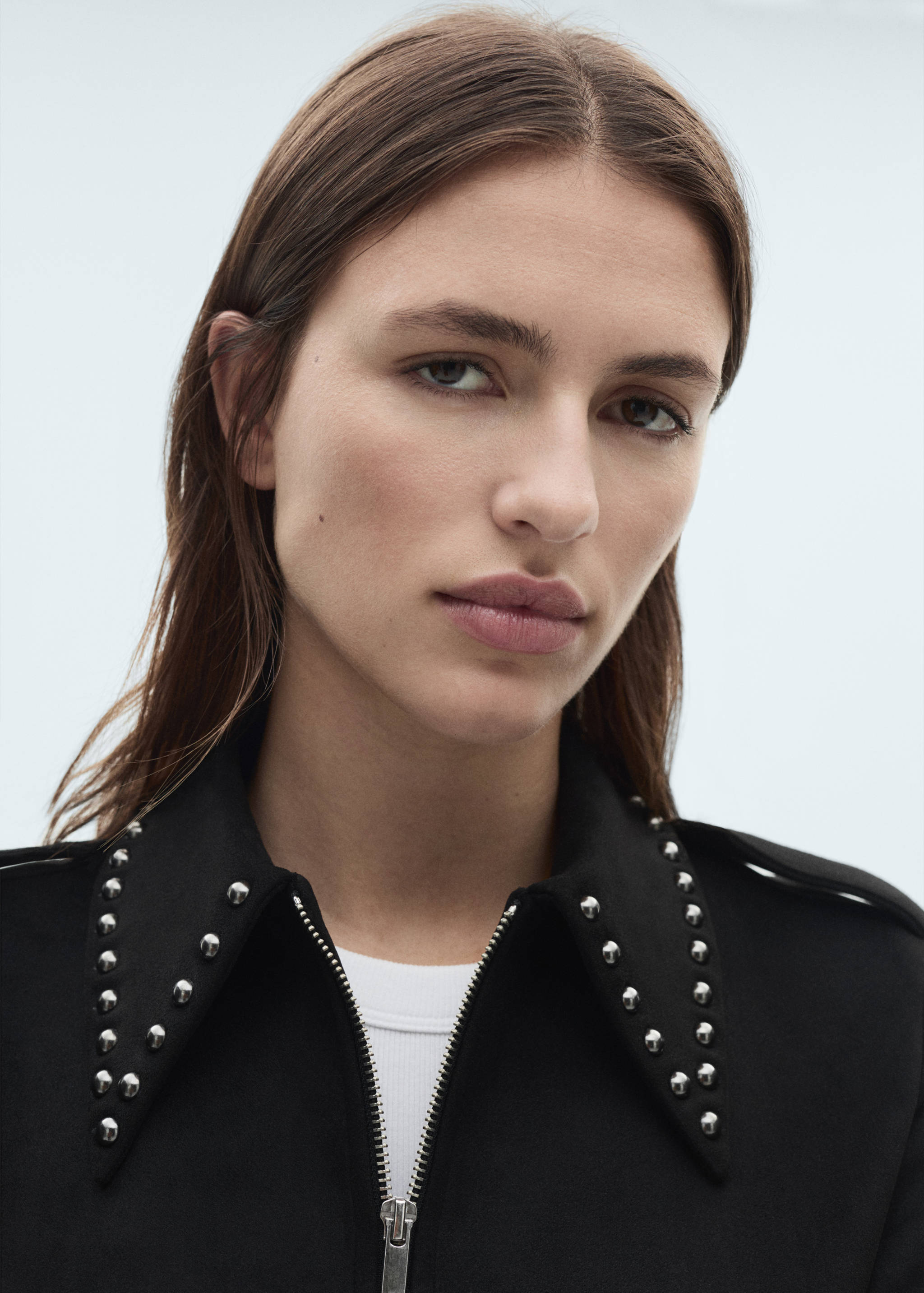 Jacket with stud detail - Details of the article 1