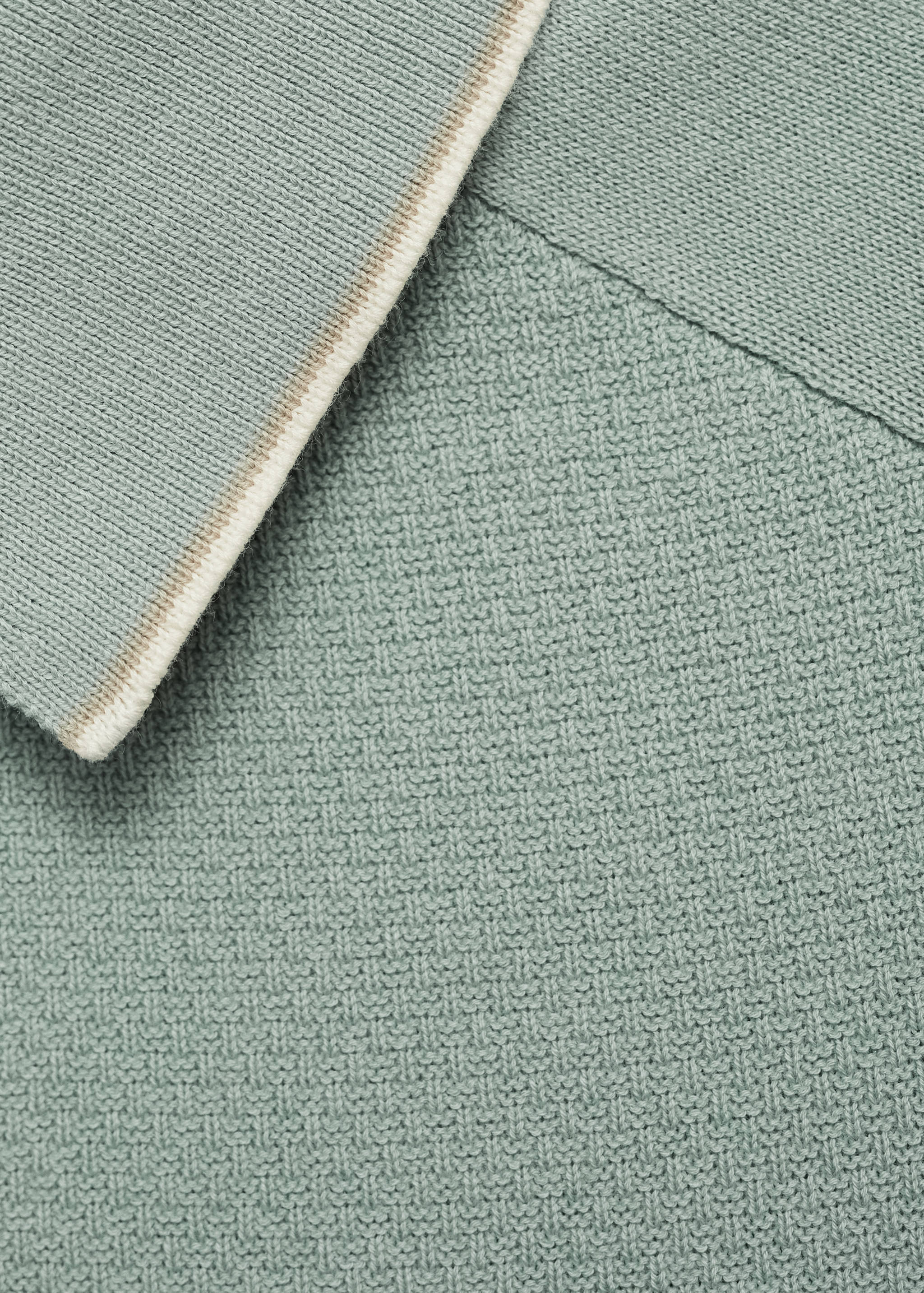 Fine knit polo shirt - Details of the article 8