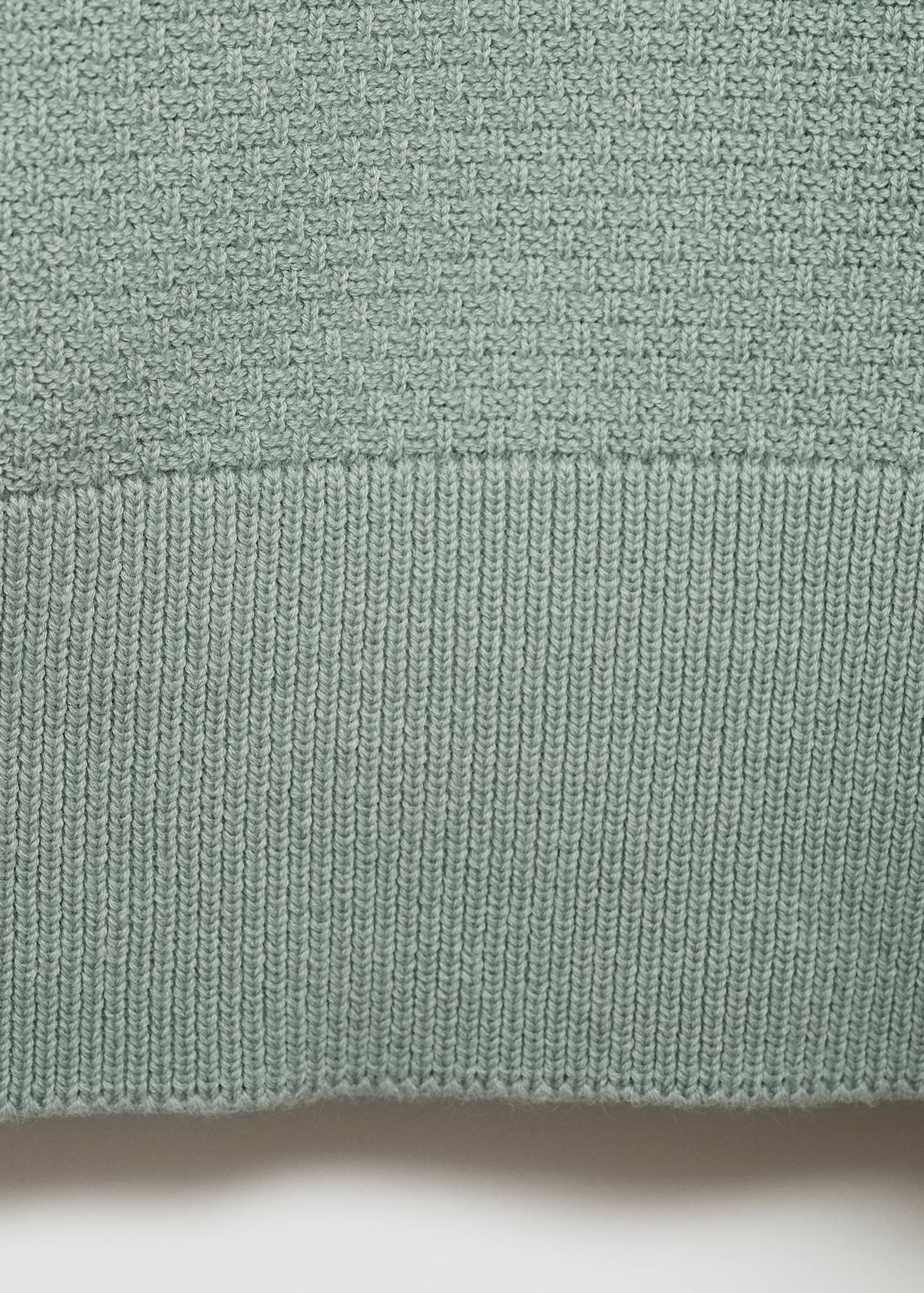 Fine knit polo shirt - Details of the article 0