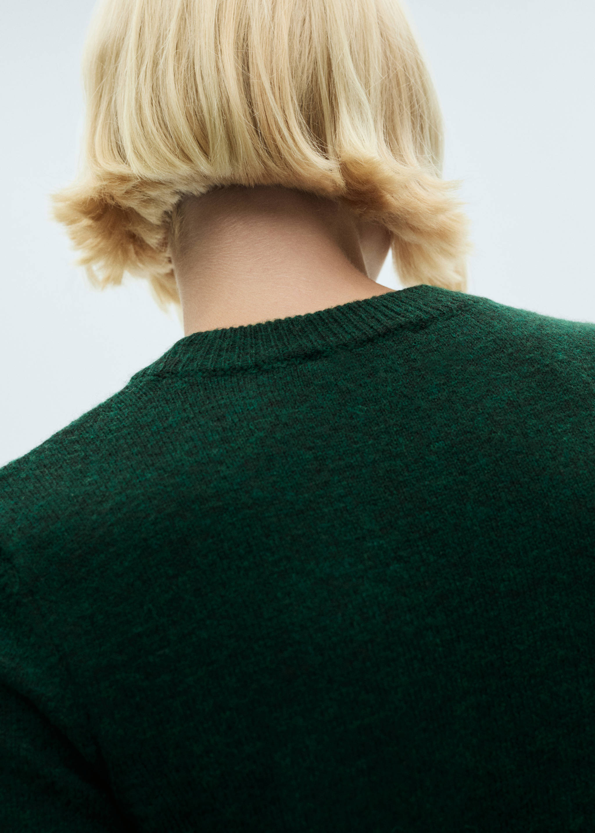 Knitted shift dress - Details of the article 1