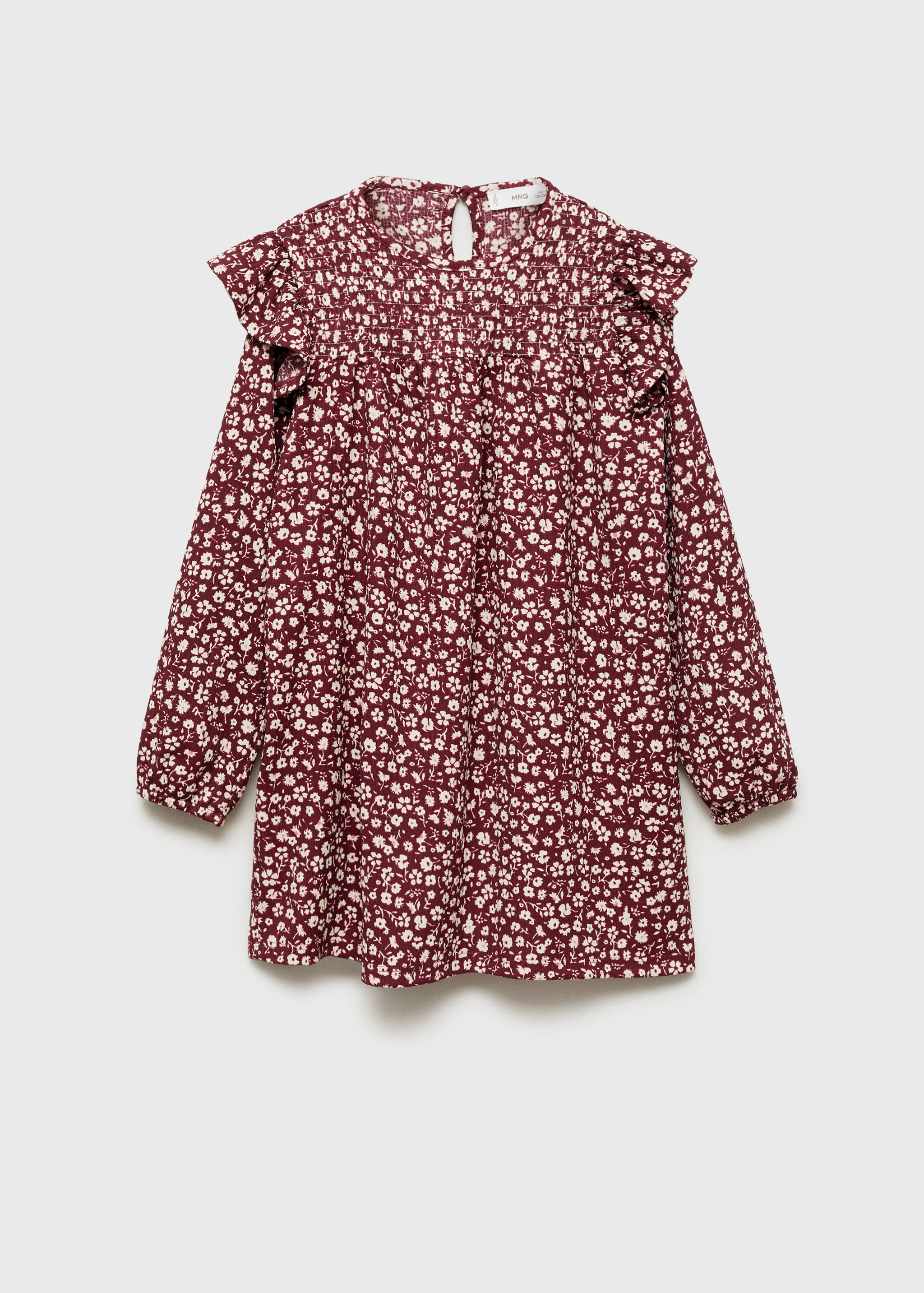 Ruched floral dress - Article without model