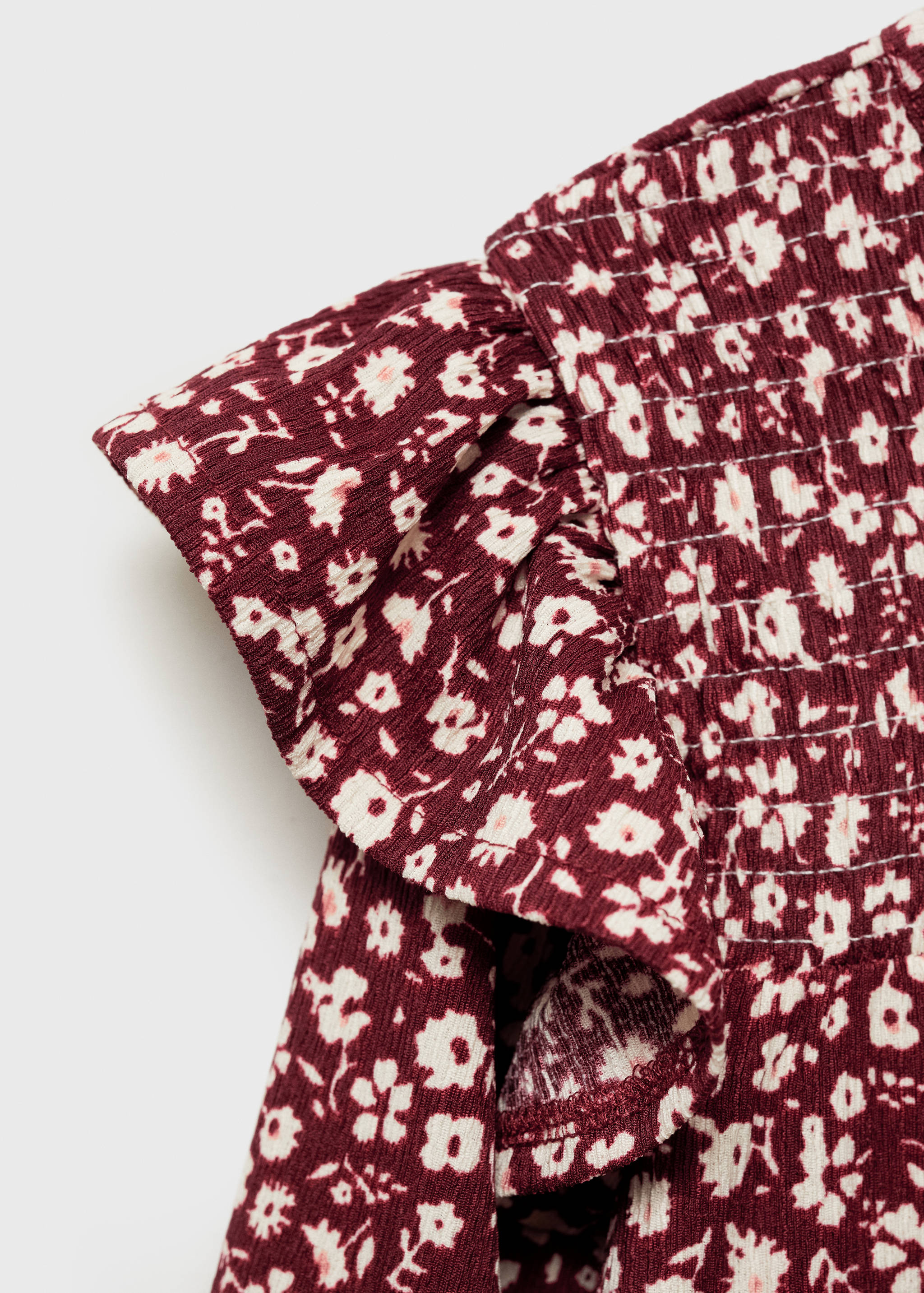 Ruched floral dress - Details of the article 8