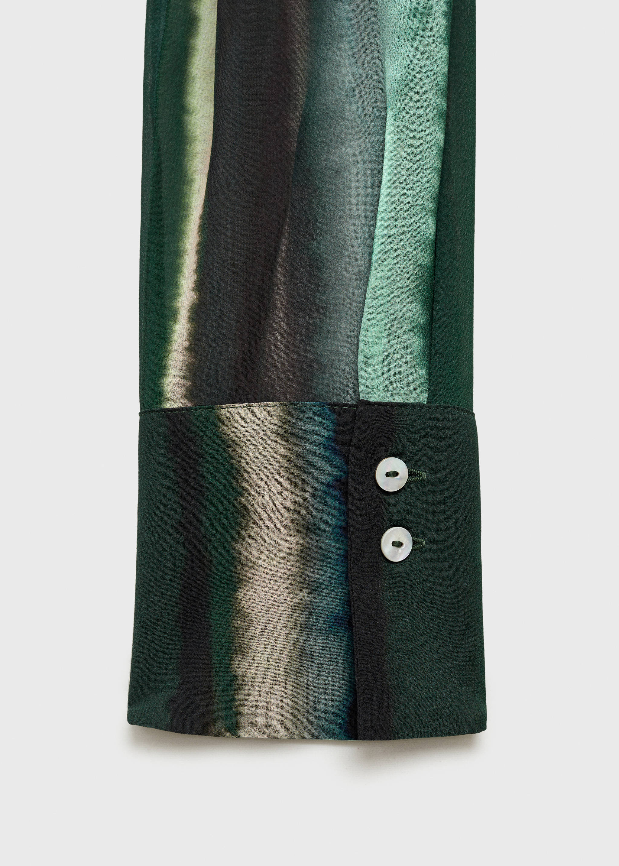 Bow printed blouse - Details of the article 0