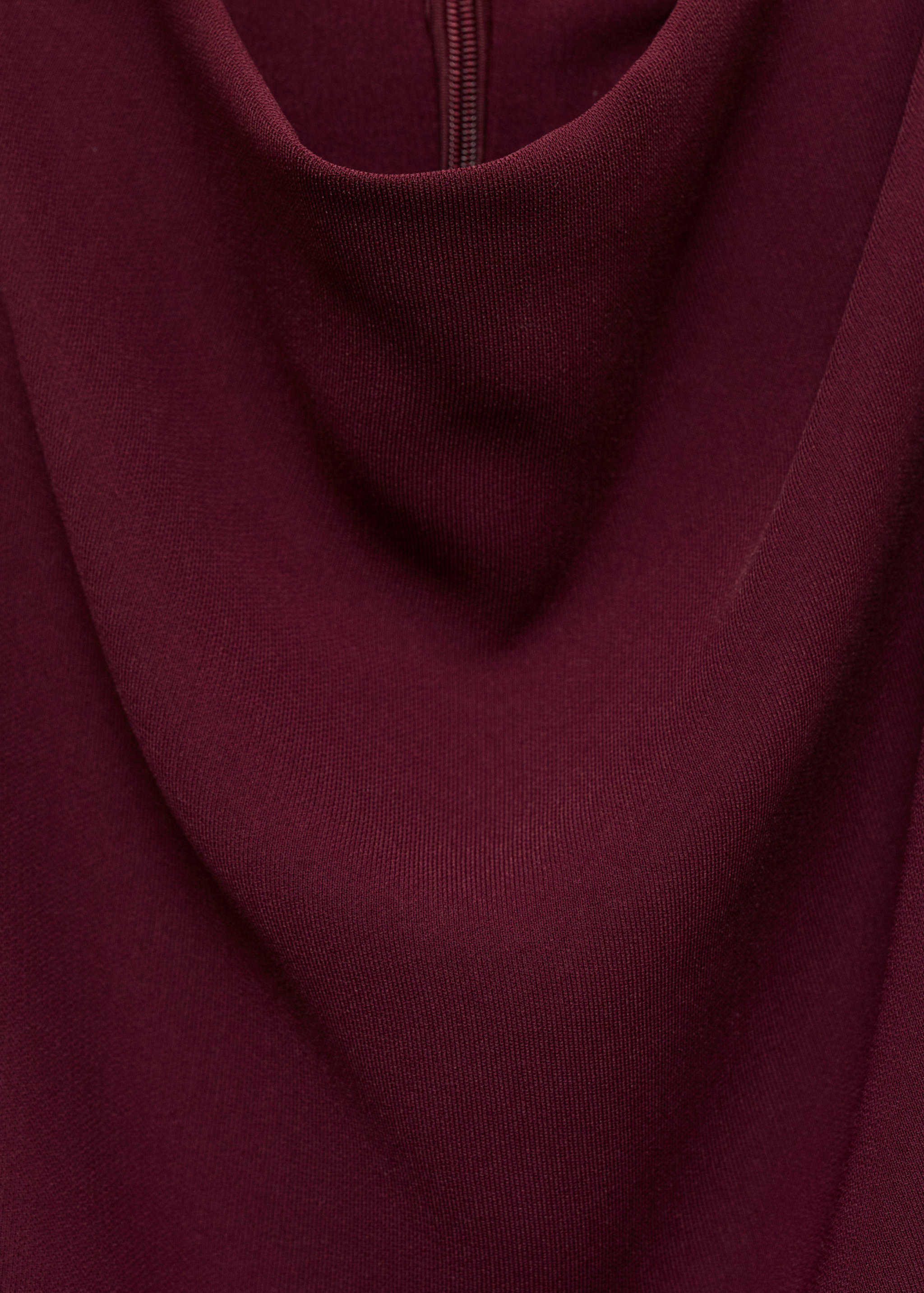 Gathered turtleneck dress - Details of the article 0