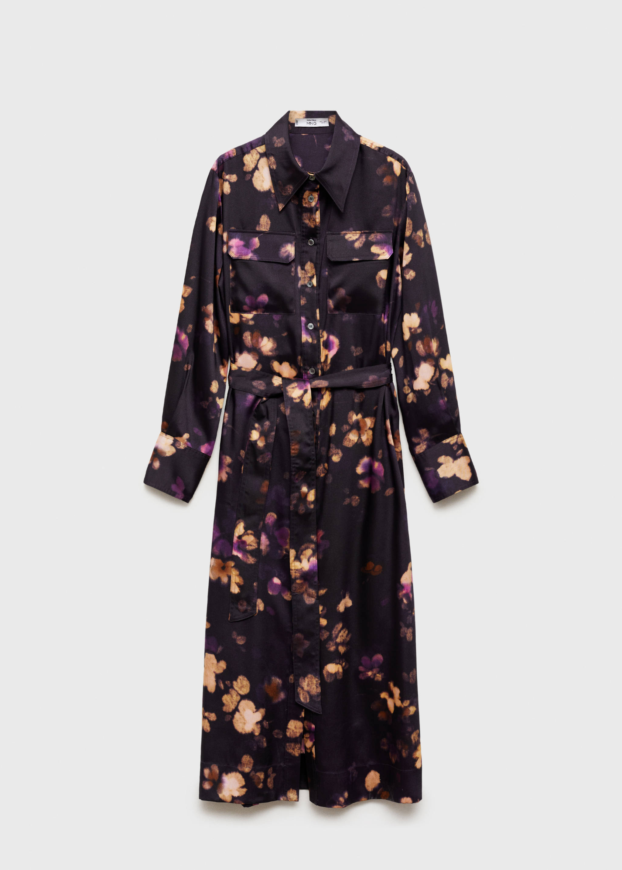 Printed shirt dress - Article without model