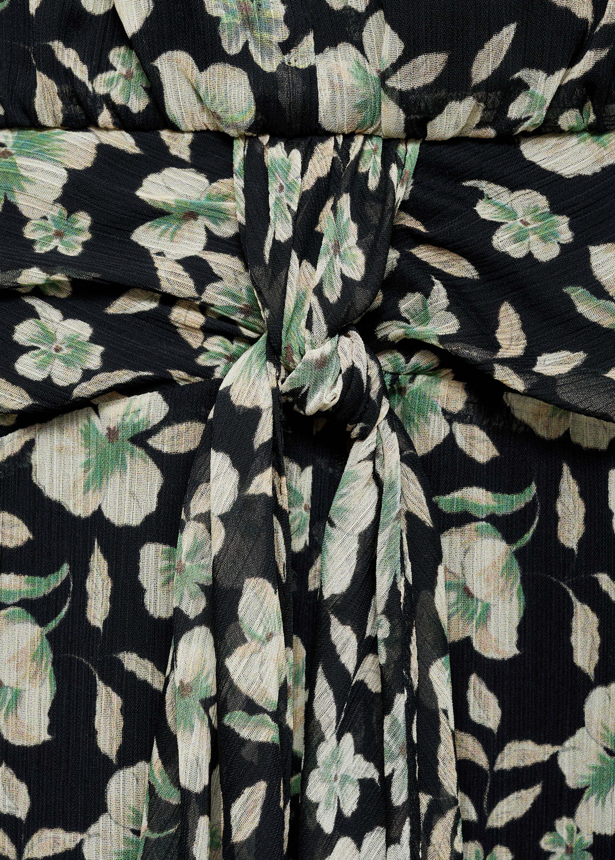 Floral chiffon dress - Details of the article 8