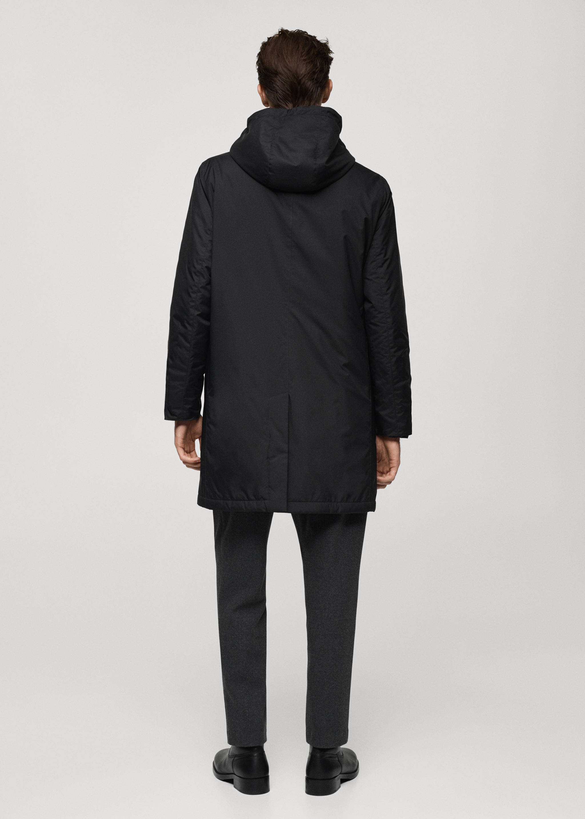 Parka trapuntato water-repellent - Retro dell'articolo
