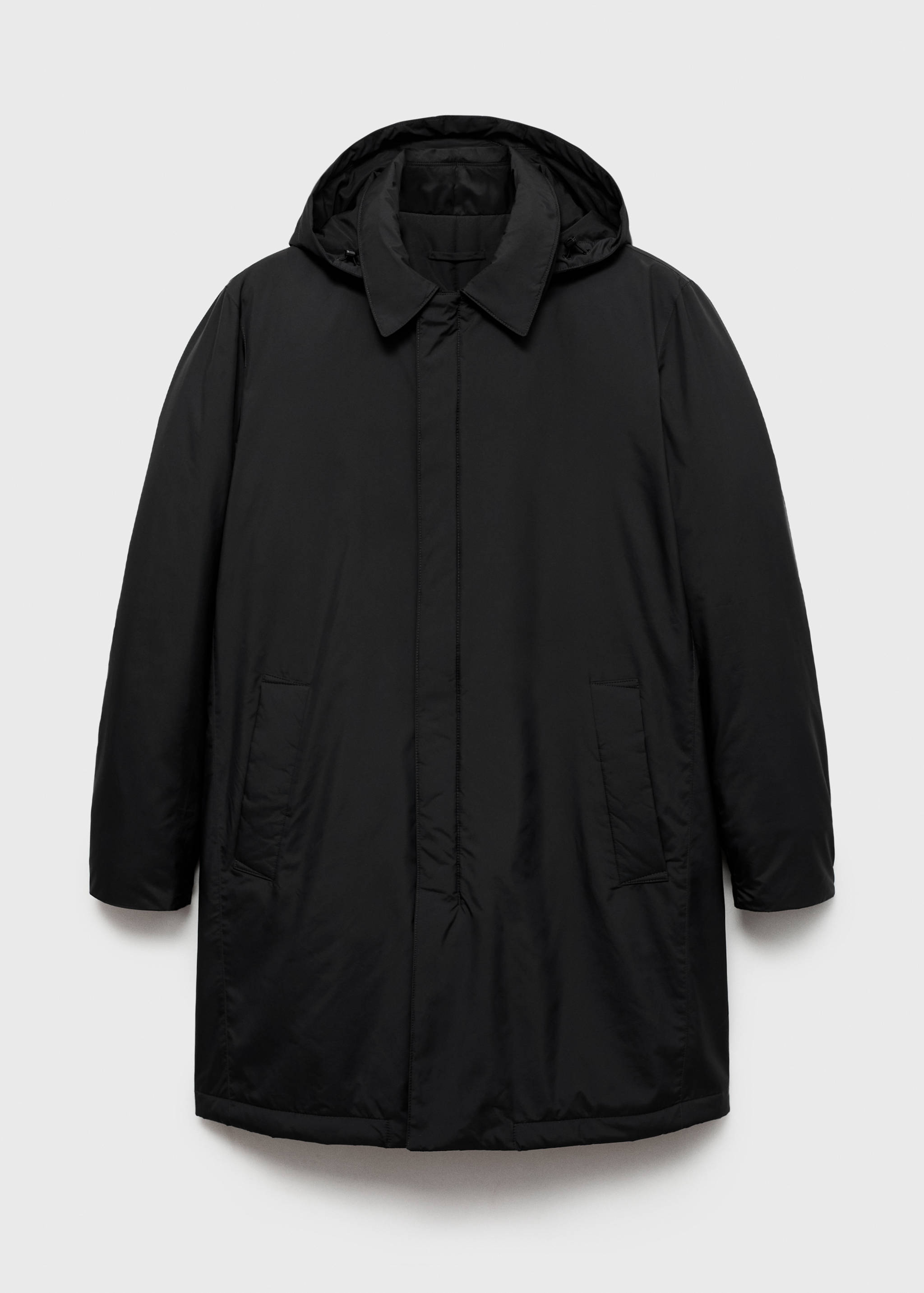 Parka trapuntato water-repellent - Articolo senza modello