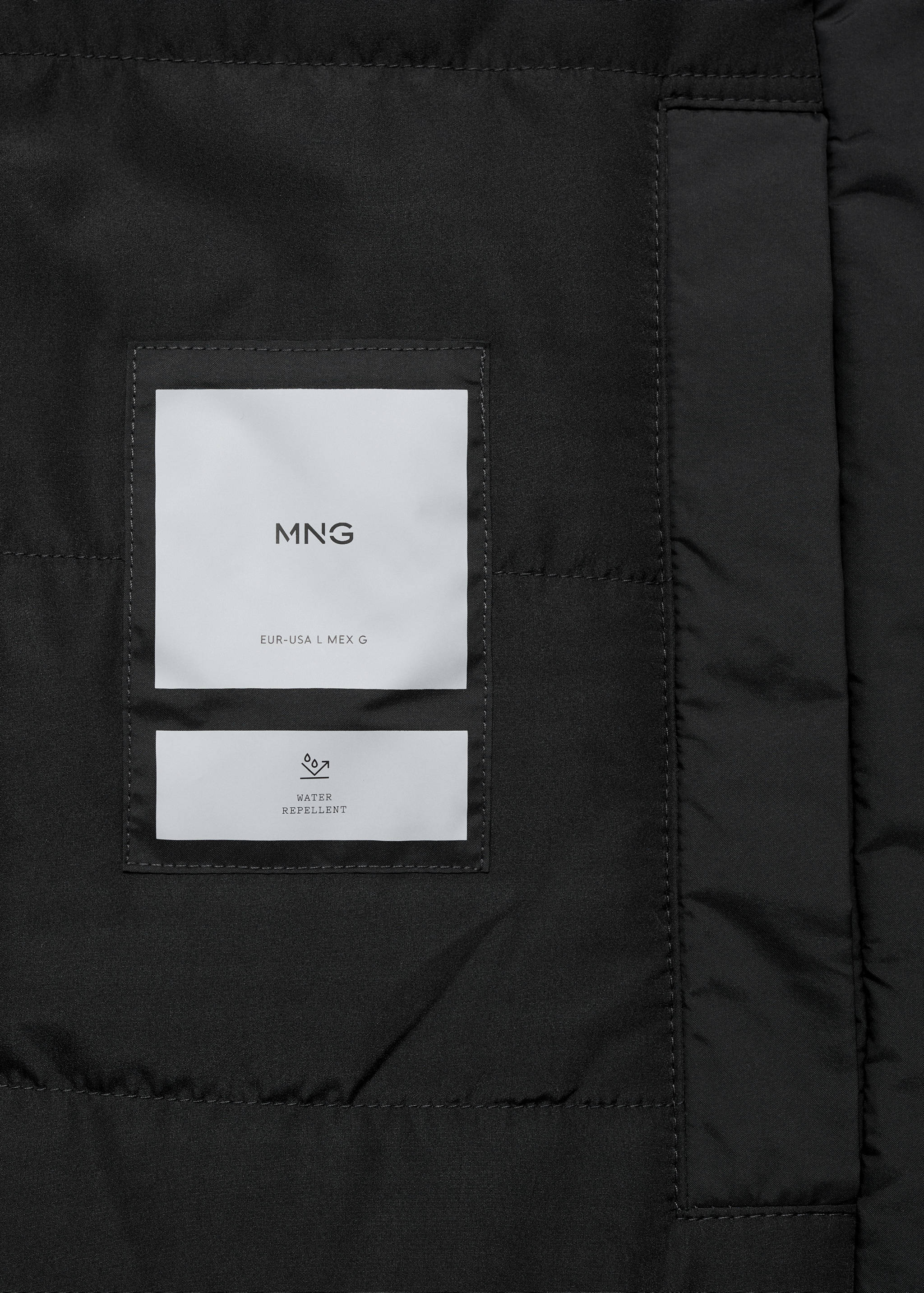 Parka trapuntato water-repellent - Dettaglio dell'articolo 0