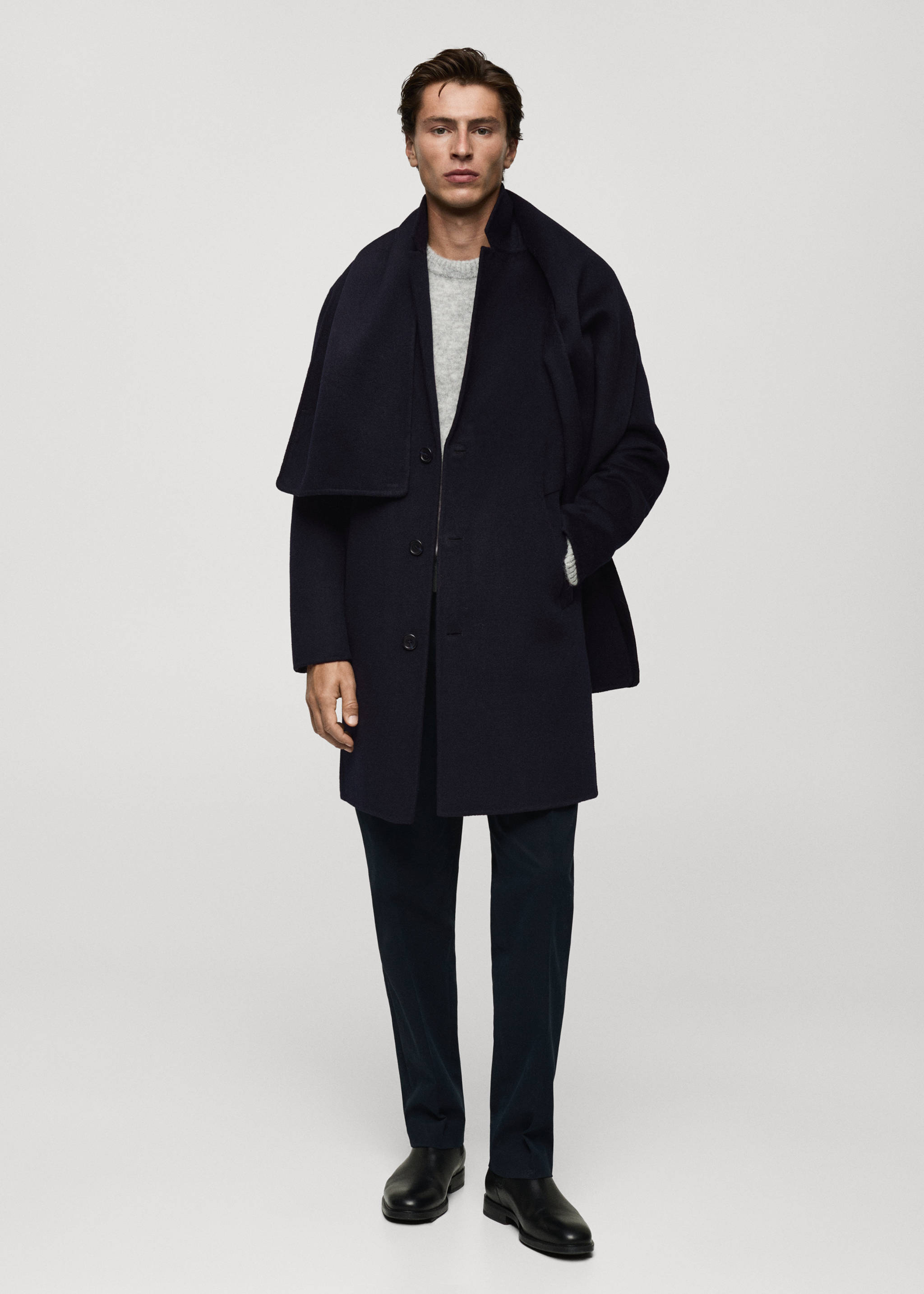Handmade wool coat - General plane