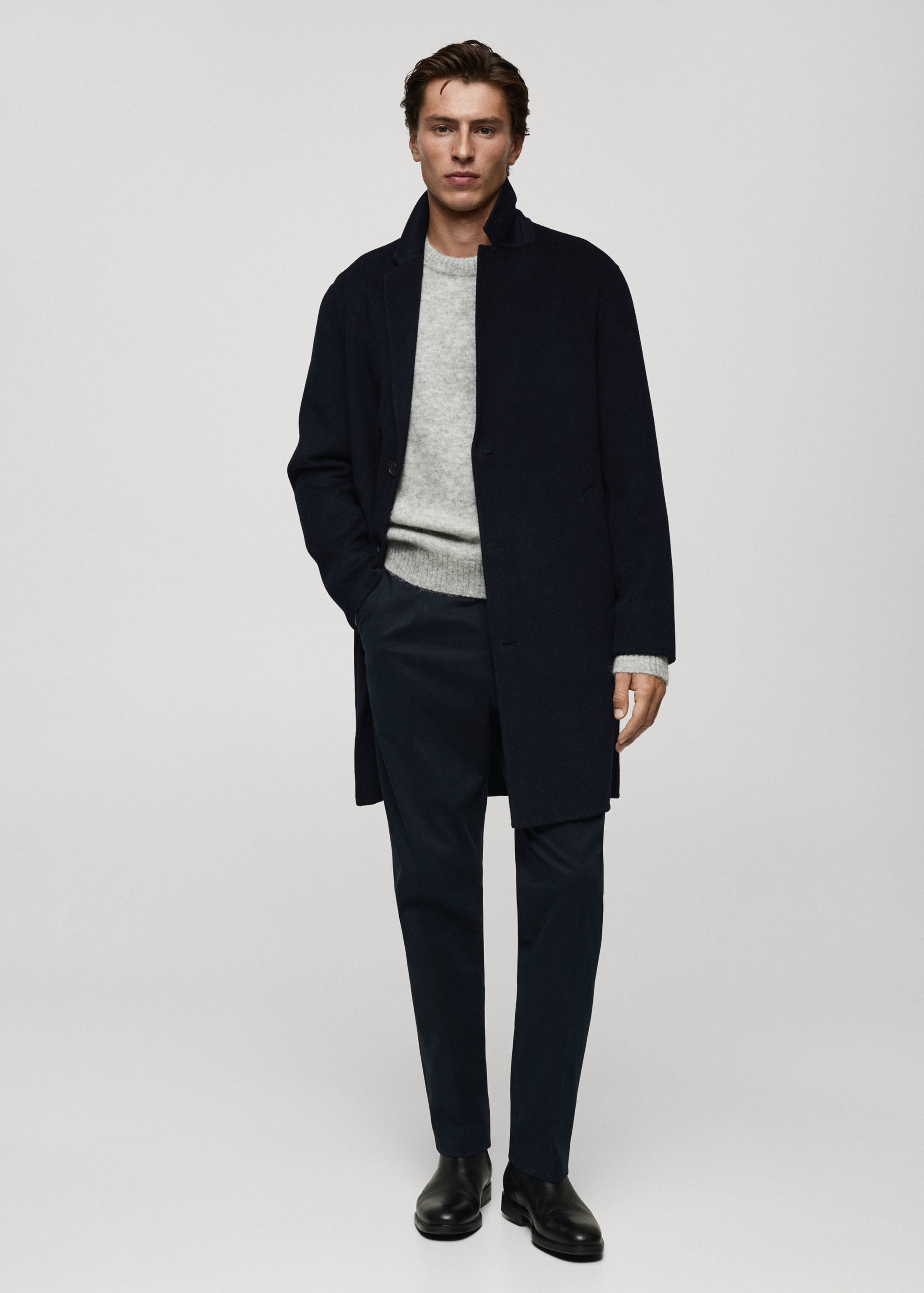 Handmade wool coat - Details of the article 4