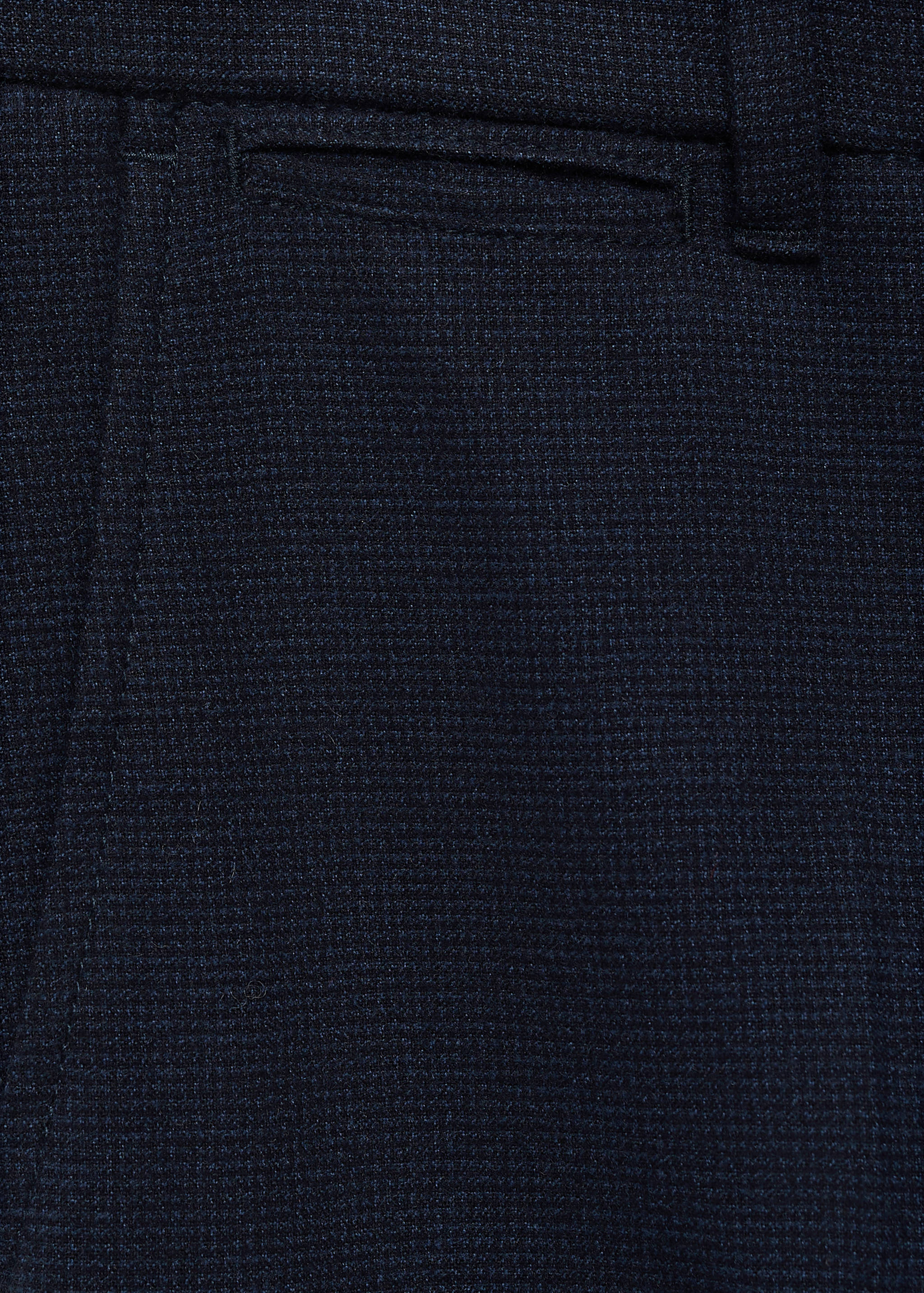 Slim-fit cotton trousers - Details of the article 0