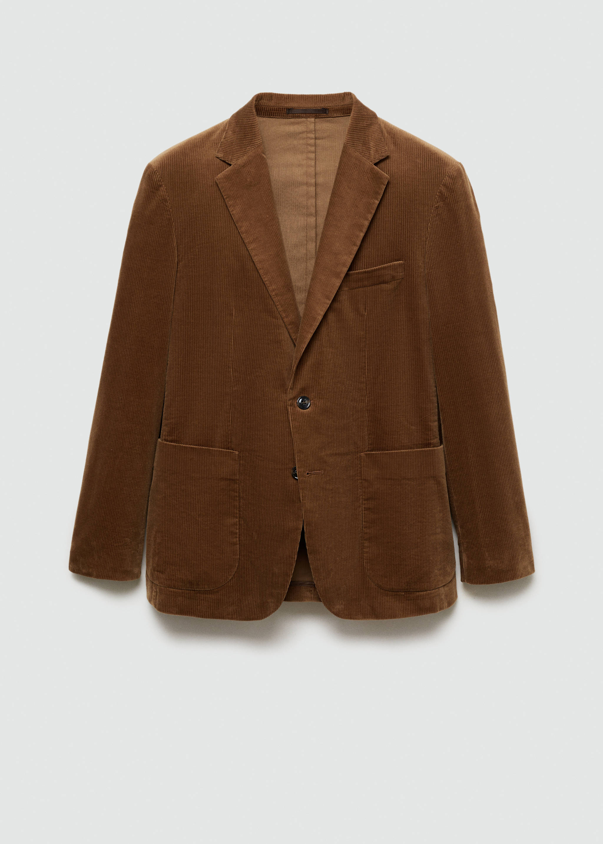 Slim fit corduroy blazer - Article without model